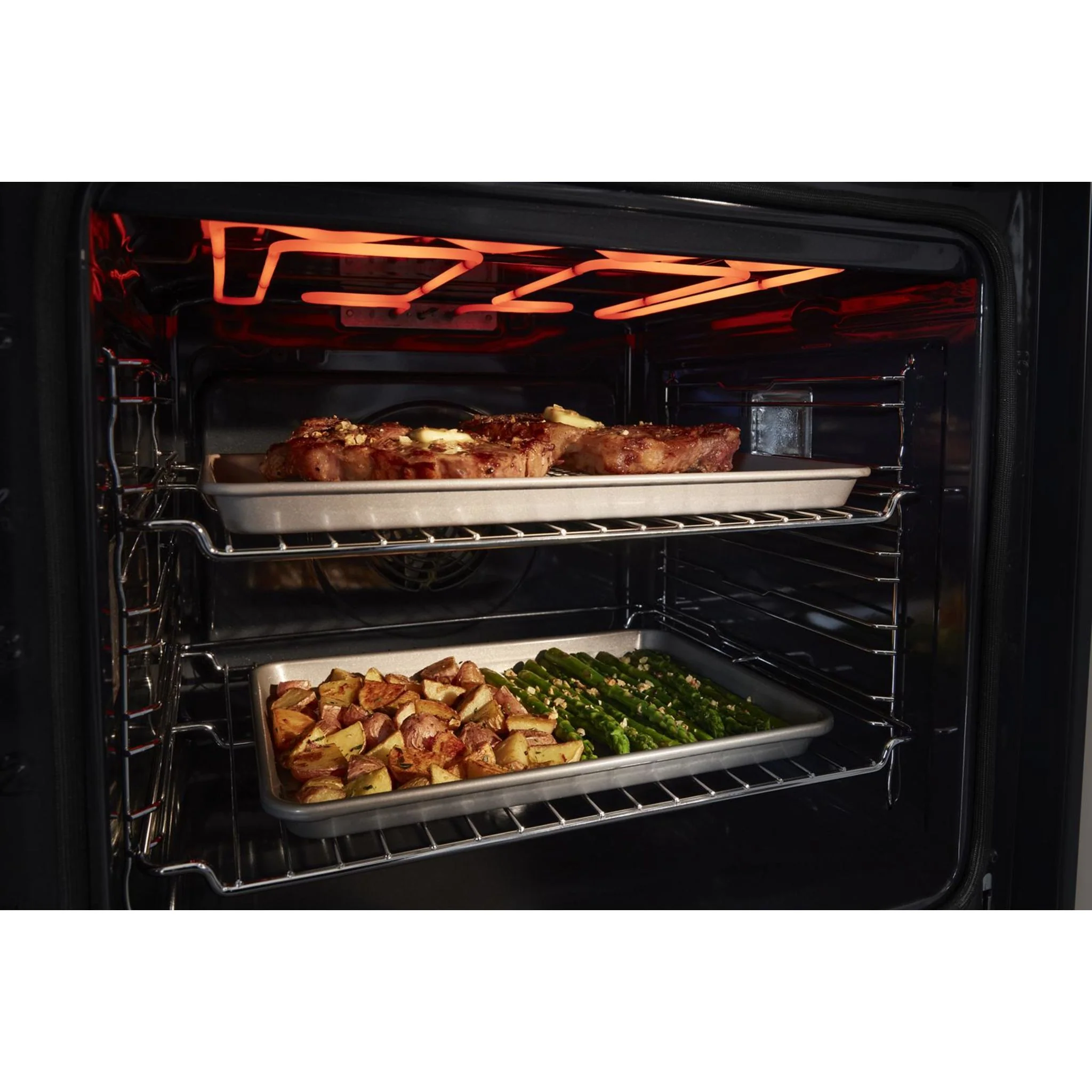 Whirlpool 2.9 Cu. Ft. 24 Inch Convection Wall Oven -Stainless Steel (YWOS52ES4MZ) - Image 2
