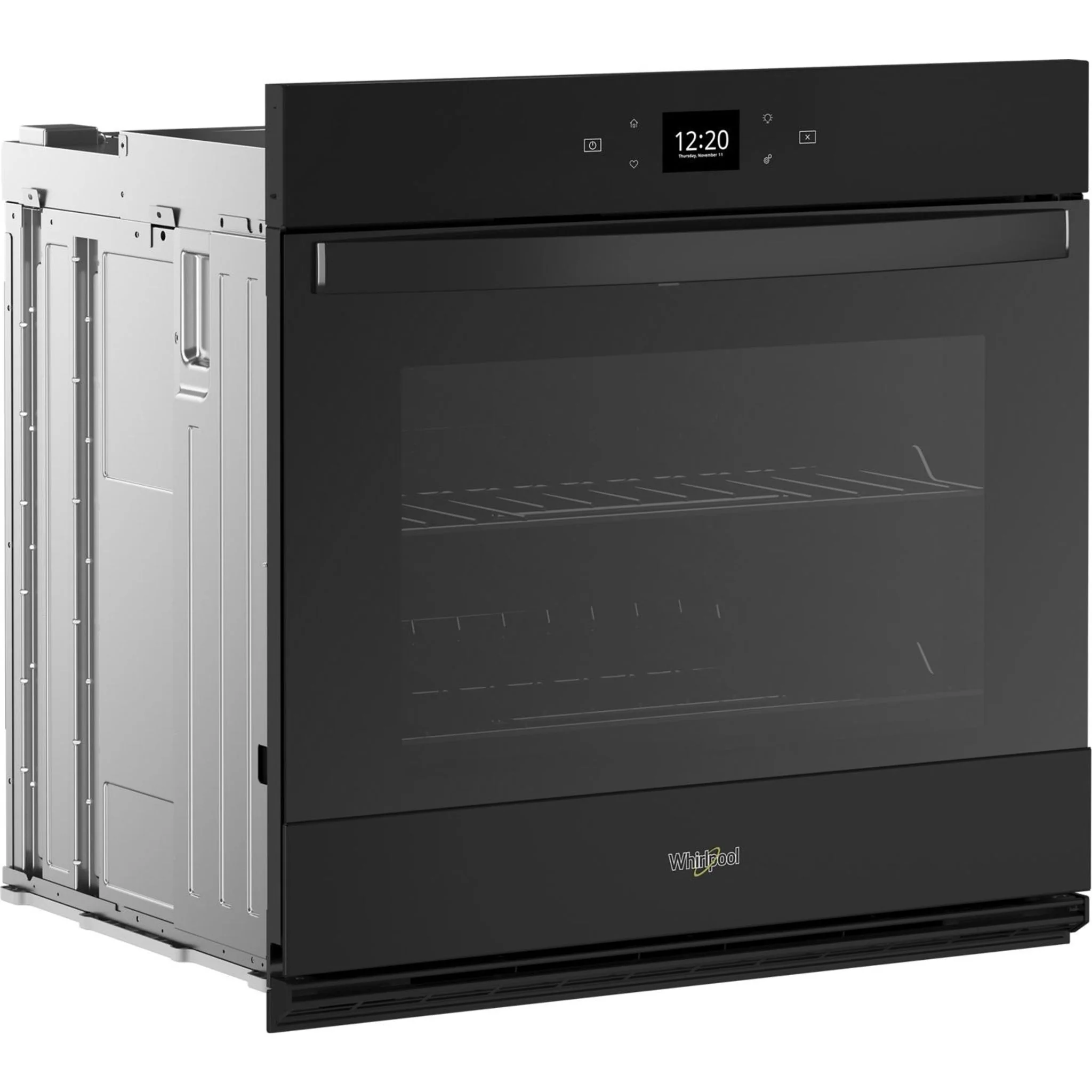 Whirlpool 4.3 Cu. Ft. Single Wall Oven with Air Fry When Connected -Black (WOES5027LB) - Image 3