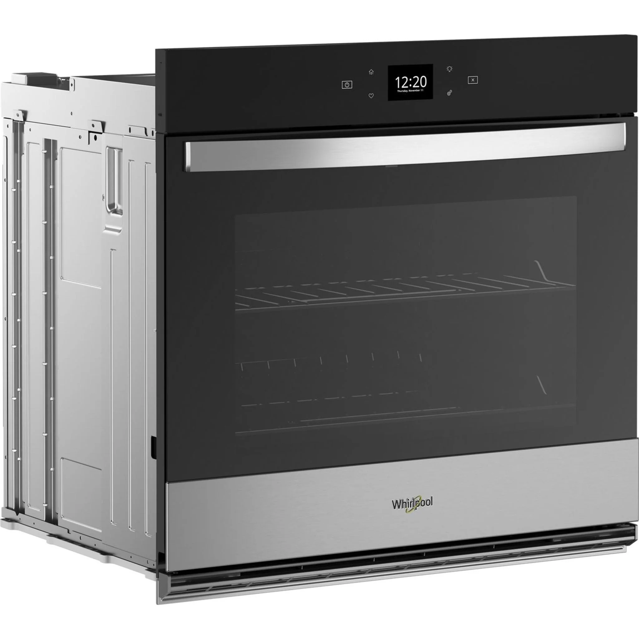 Whirlpool 4.3 Cu. Ft. Single Wall Oven with Air Fry When Connected -Fingerprint Resistant Stainless Steel (WOES5027LZ) - Image 4