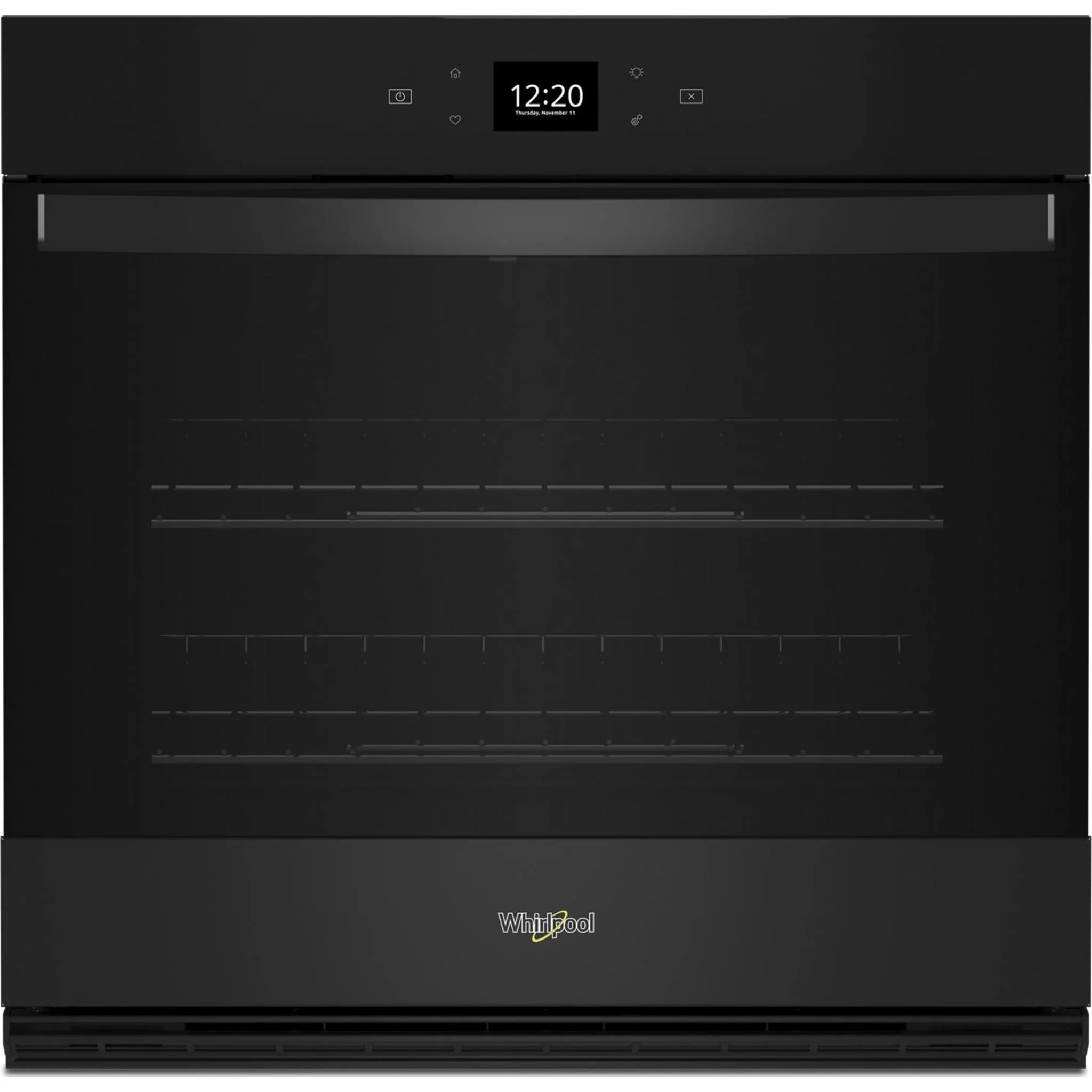 Whirlpool 5.0 Cu. Ft. Single Wall Oven with Air Fry When Connected -Black (WOES5030LB) - Image 8