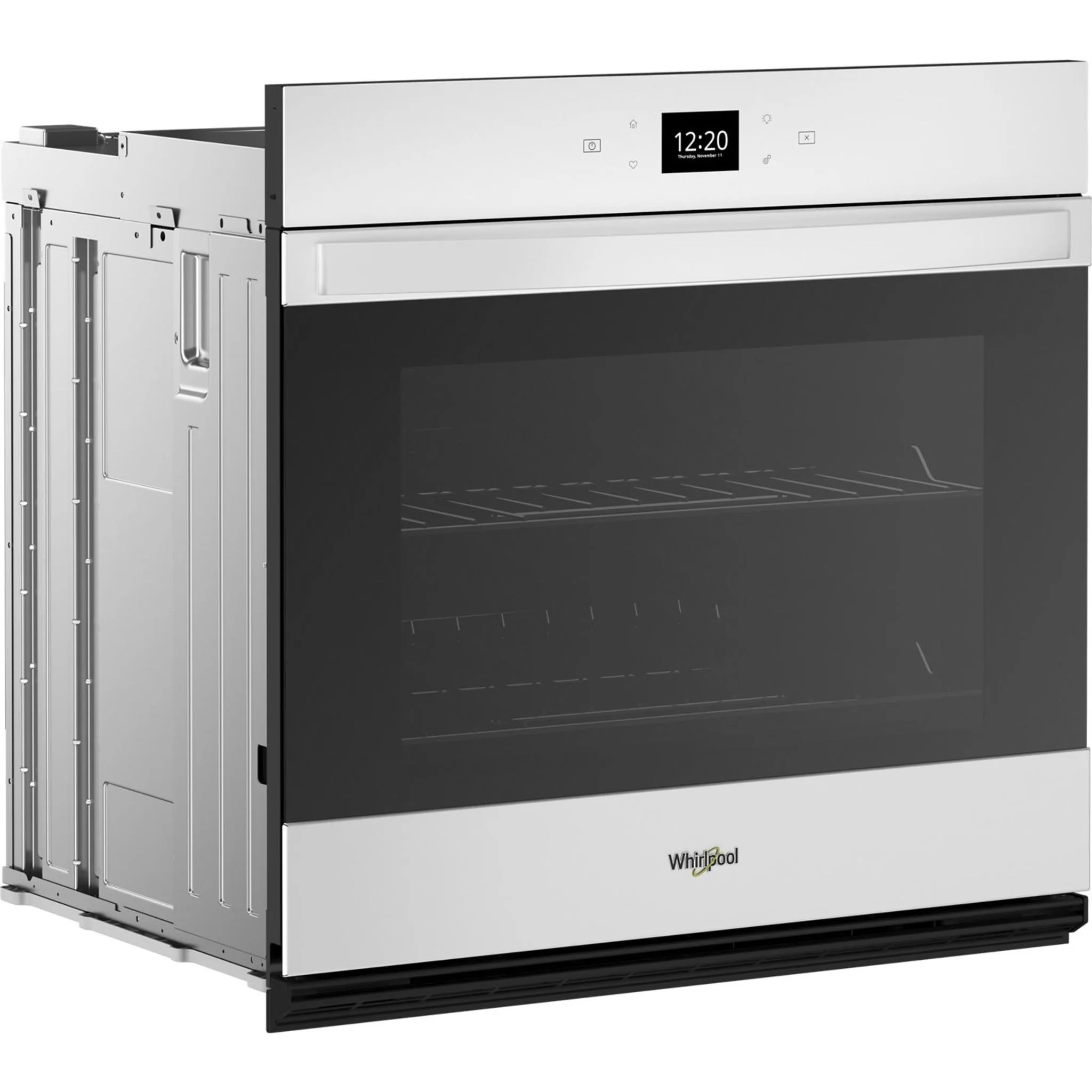 Whirlpool 5.0 Cu. Ft. Single Wall Oven with Air Fry When Connected -White (WOES5030LW) - Image 5