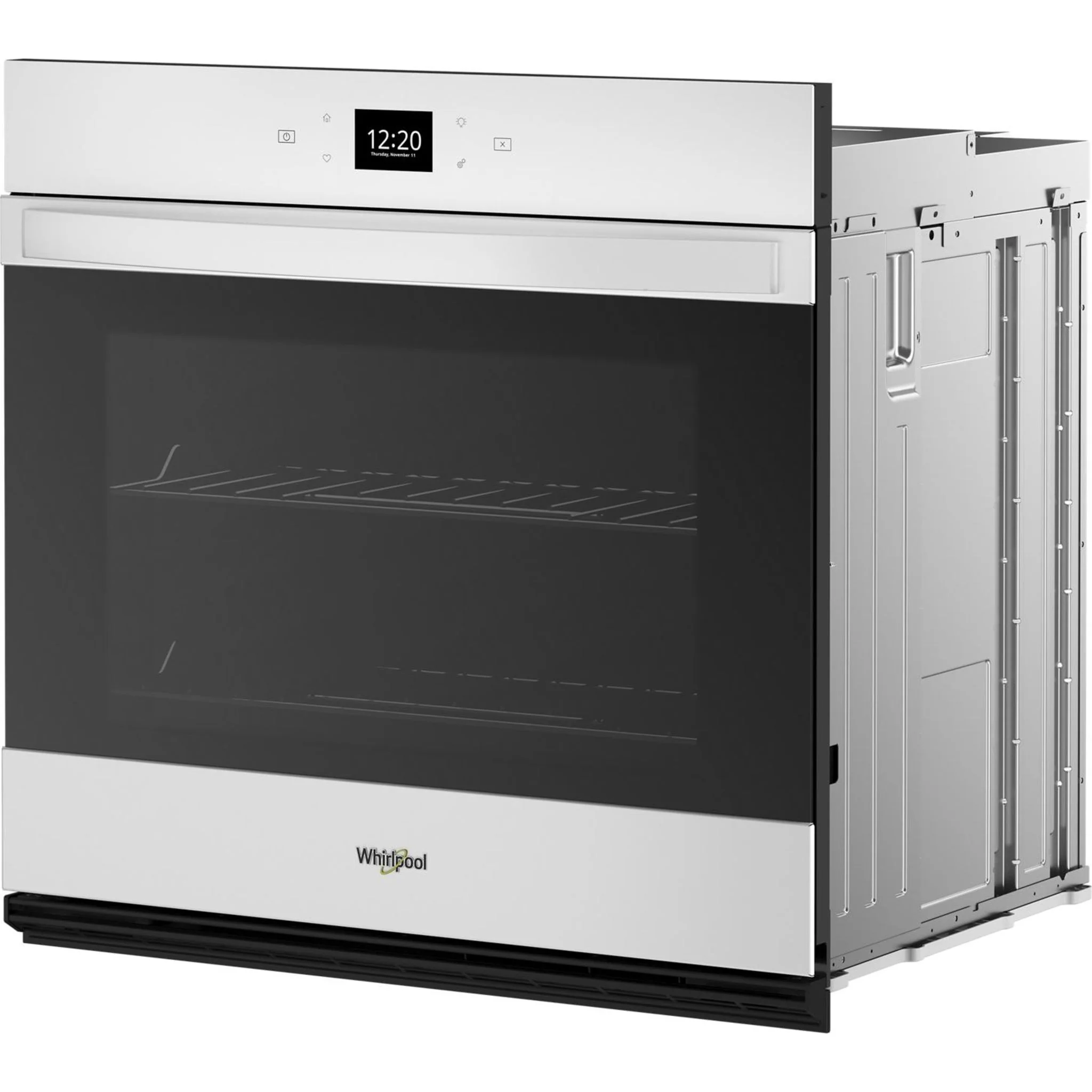 Whirlpool 5.0 Cu. Ft. Single Wall Oven with Air Fry When Connected -White (WOES5030LW) - Image 6