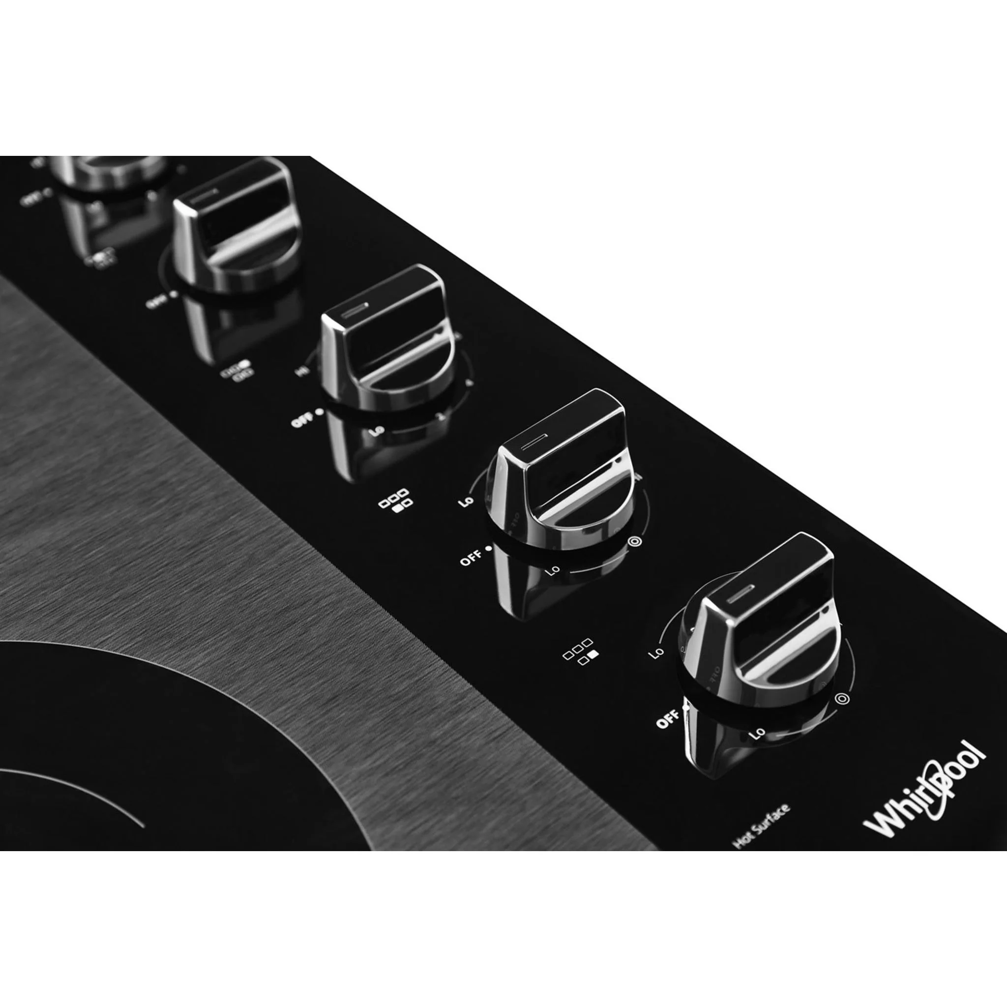 Whirlpool 30-inch Electric Ceramic Glass Cooktop with Two Dual Radiant Elements -Black (WCE77US0HB) - Image 5