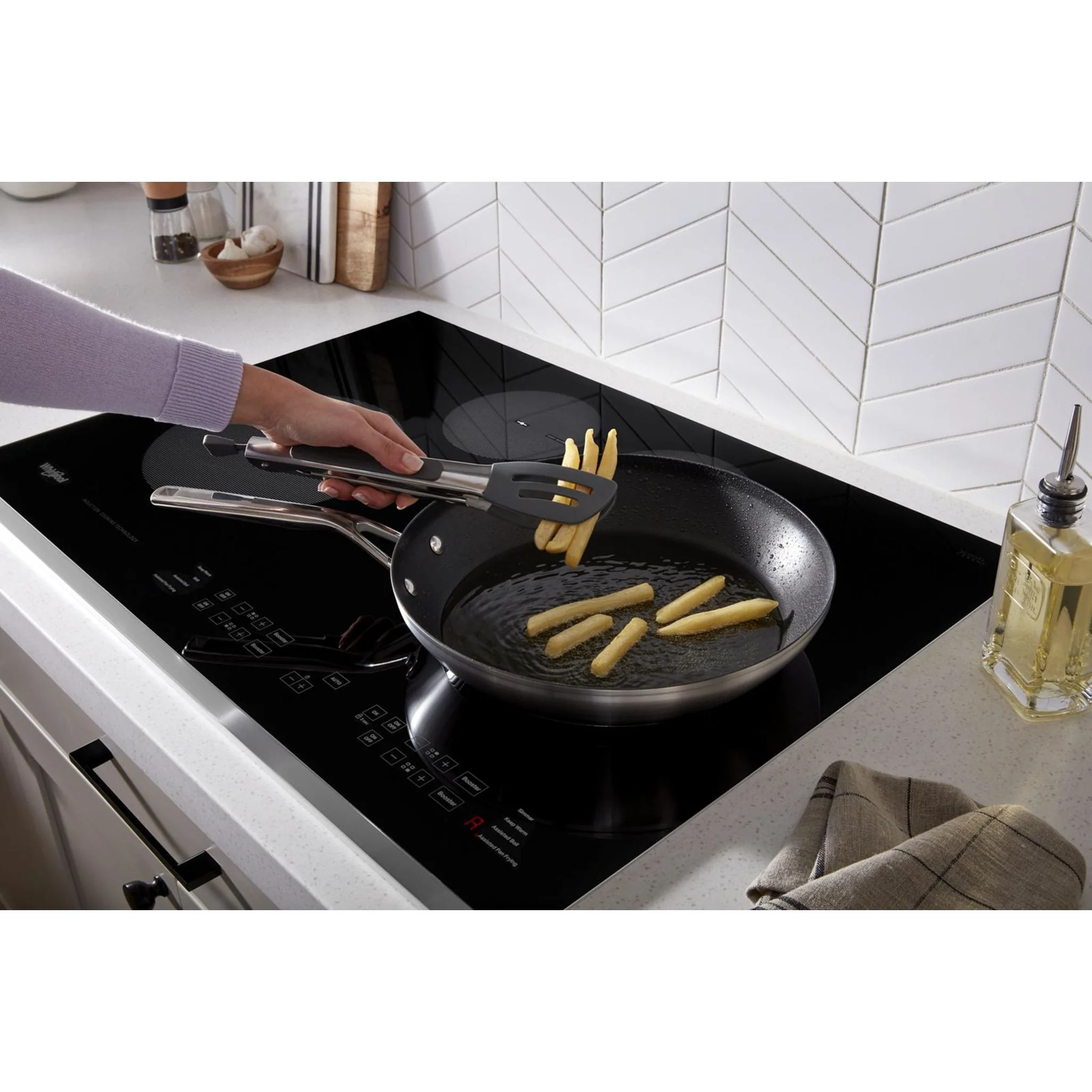 Whirlpool 30-Inch Induction Cooktop -Stainless Steel (WCI55US0JS) - Image 13