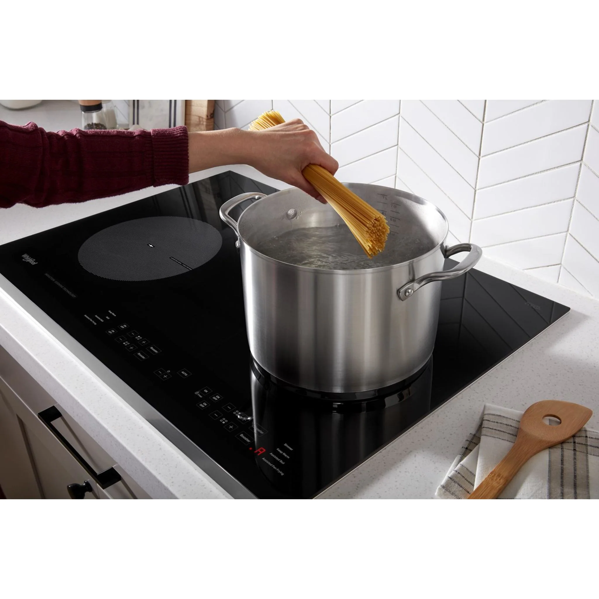 Whirlpool 30-Inch Induction Cooktop -Stainless Steel (WCI55US0JS) - Image 6