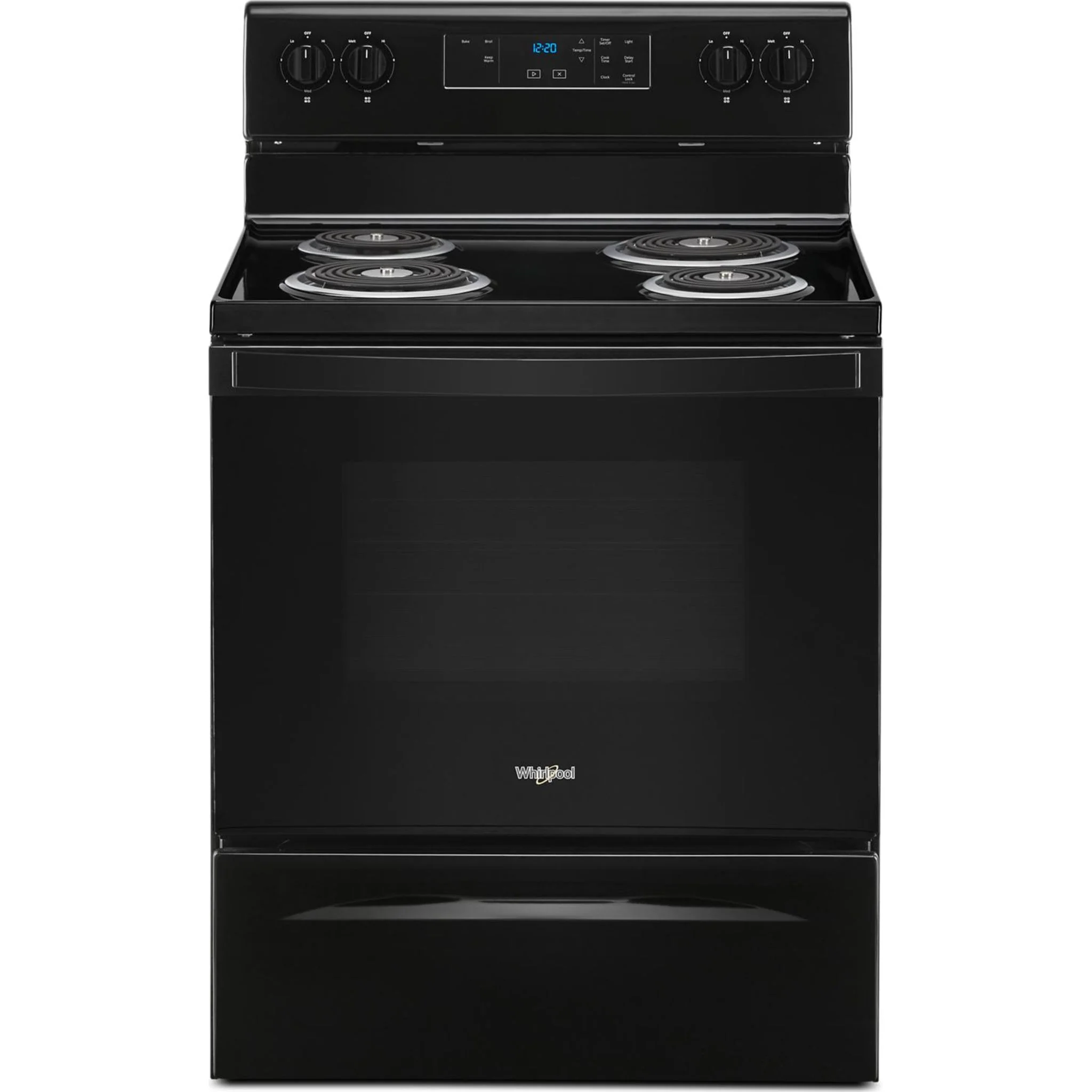 Whirlpool 4.8 cu. ft. electric range with Keep Warm setting -Black (YWFC150M0JB) - Image 4