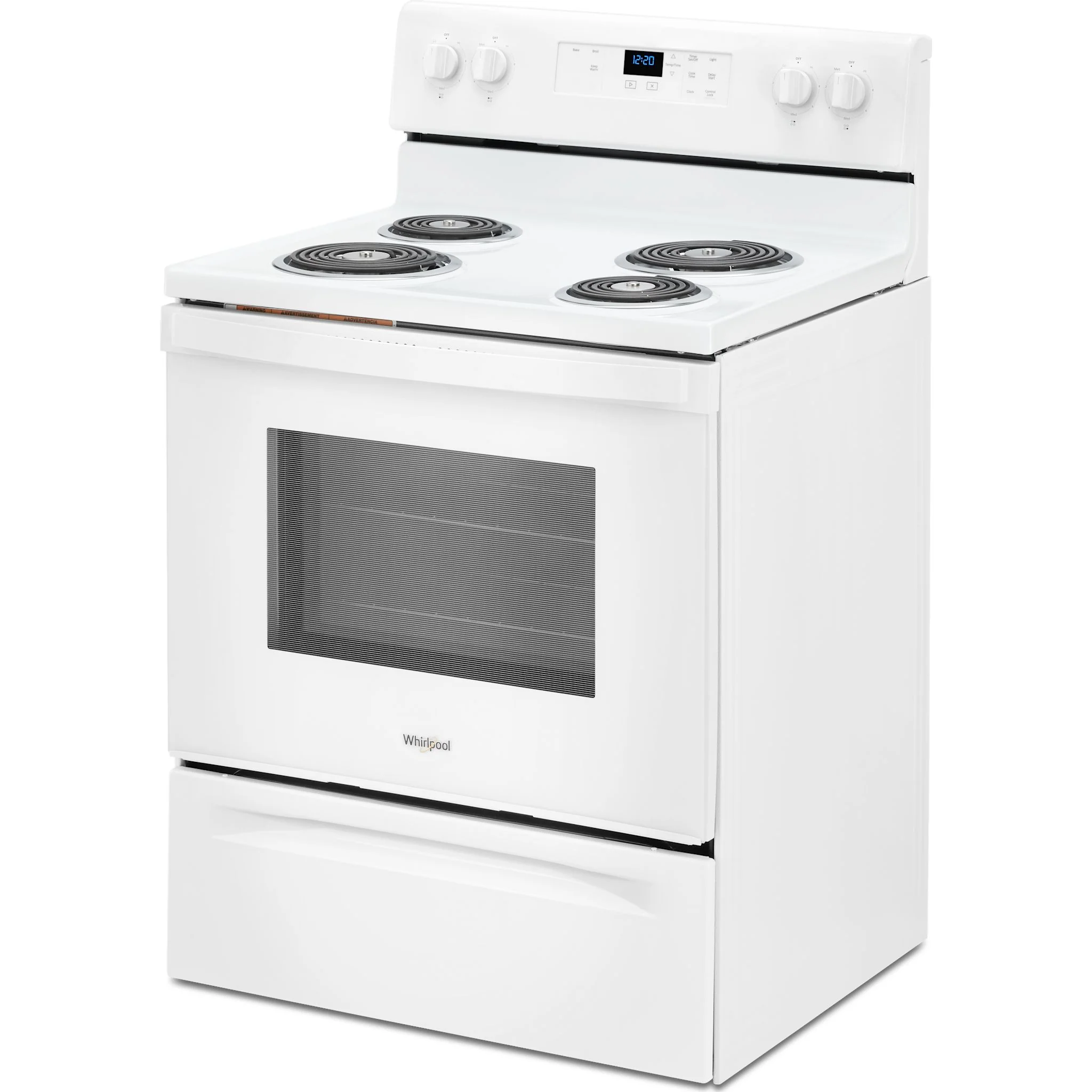 Whirlpool 4.8 cu. ft. electric range with Keep Warm setting -White (YWFC150M0JW) - Image 3
