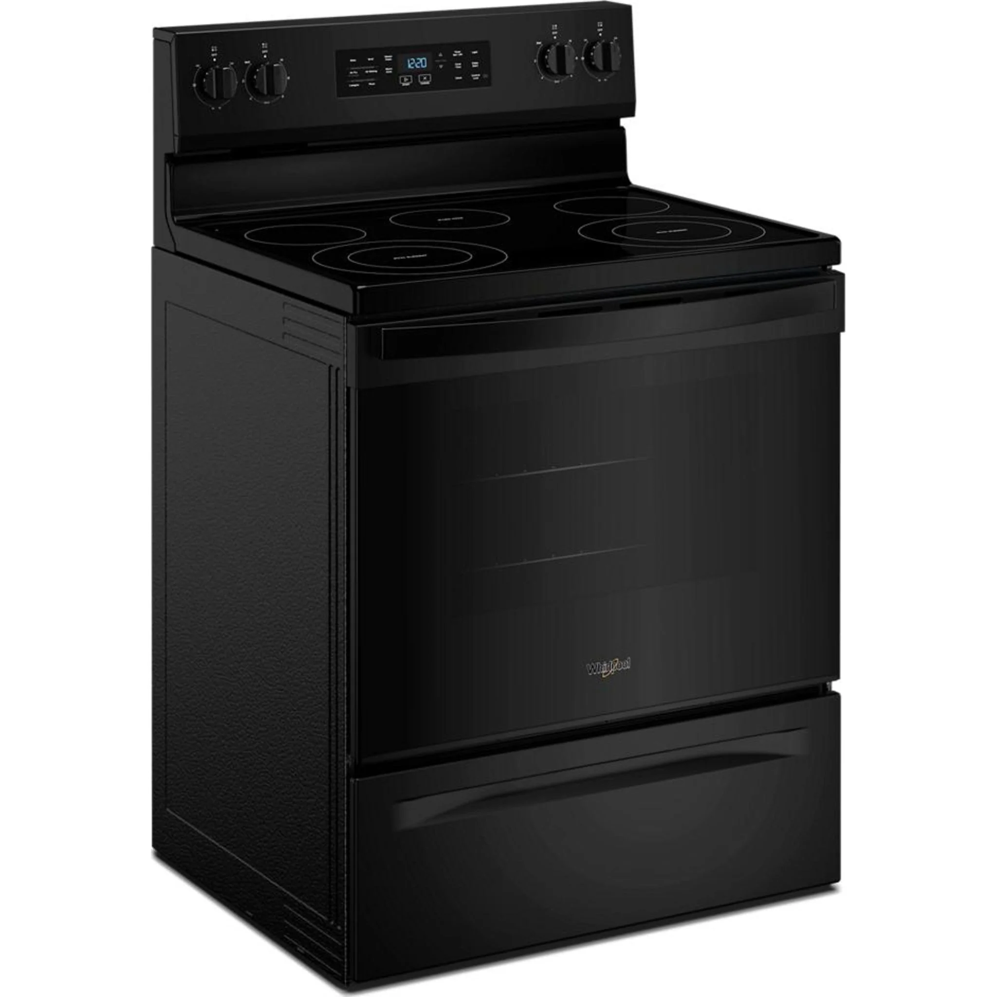Whirlpool 30-inch Electric Range with Air Cooking Technology -Black (YWFES4530SB) - Image 12