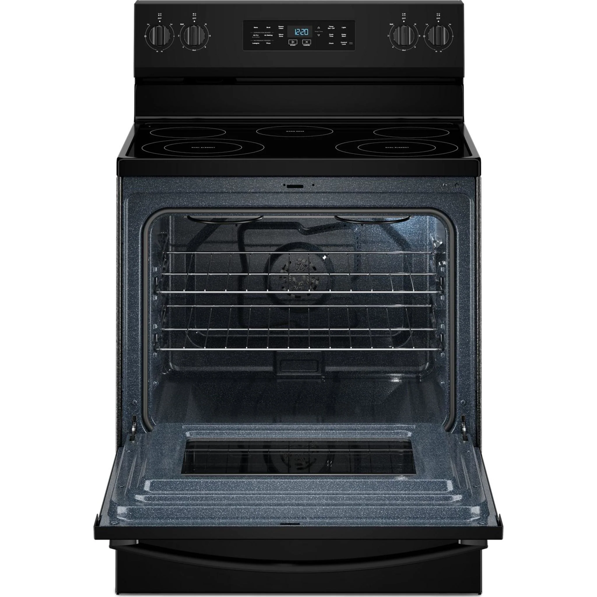 Whirlpool 30-inch Electric Range with Air Cooking Technology -Black (YWFES4530SB) - Image 21
