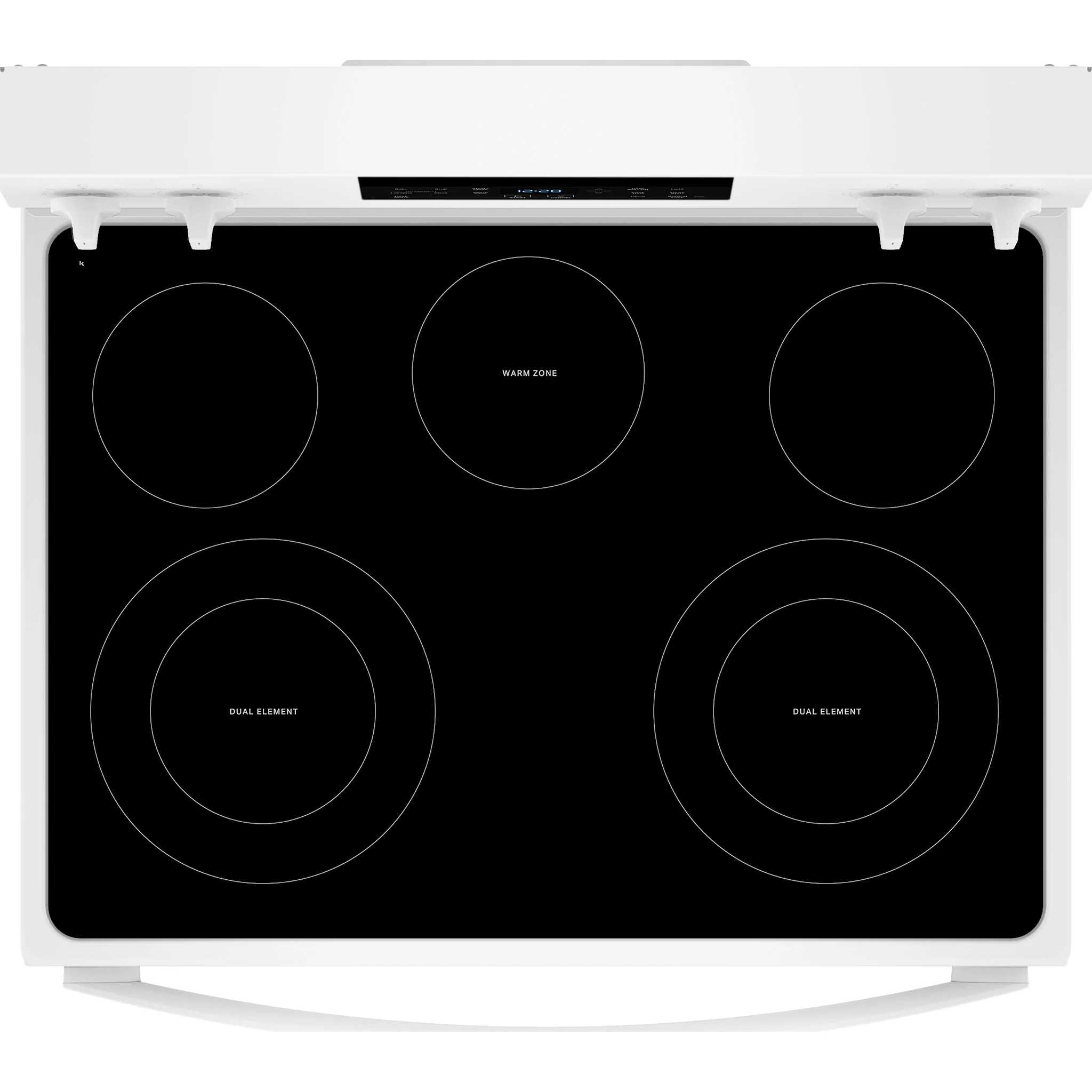 Whirlpool 30-inch Electric Range with Air Cooking Technology -White (YWFES4530SW) - Image 2
