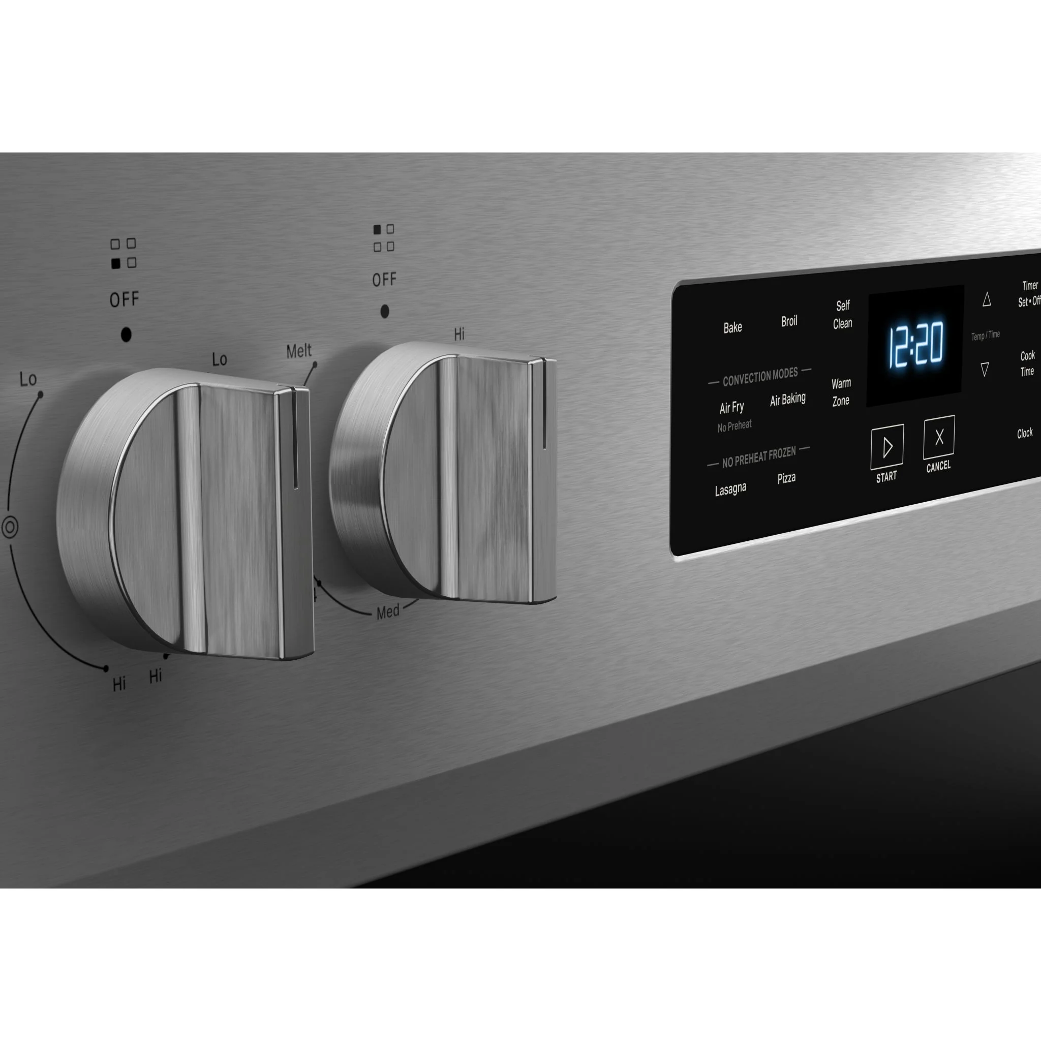 Whirlpool 30-Inch ENERGY STAR Electric Range with Air Cooking, No Preheat Air Fry & Self Clean - Fingerprint Resistant Stainless Steel (YWFES5030RZ) - Image 6