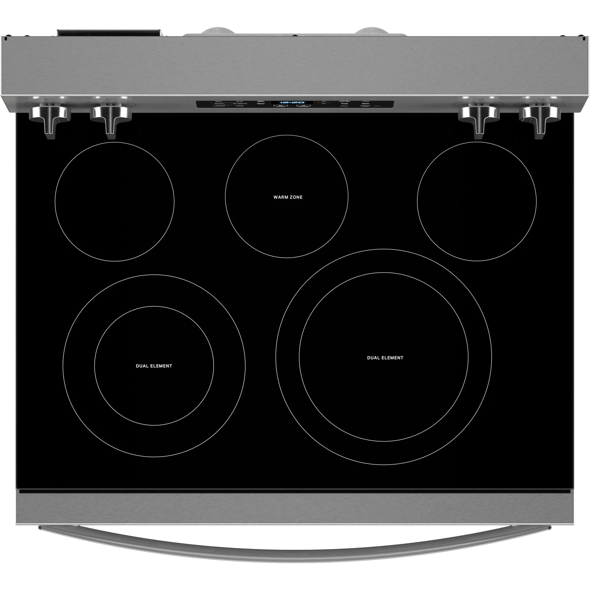 Whirlpool 30-Inch ENERGY STAR Electric Range with Air Cooking, No Preheat Air Fry & Self Clean - Fingerprint Resistant Stainless Steel (YWFES5030RZ) - Image 7