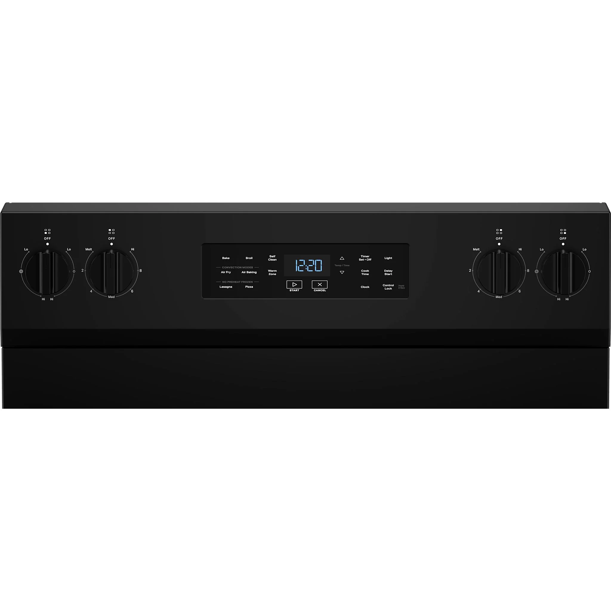 Whirlpool 30-inch Electric Range with Air Cooking Technology -Black (YWFES5730SB) - Image 6