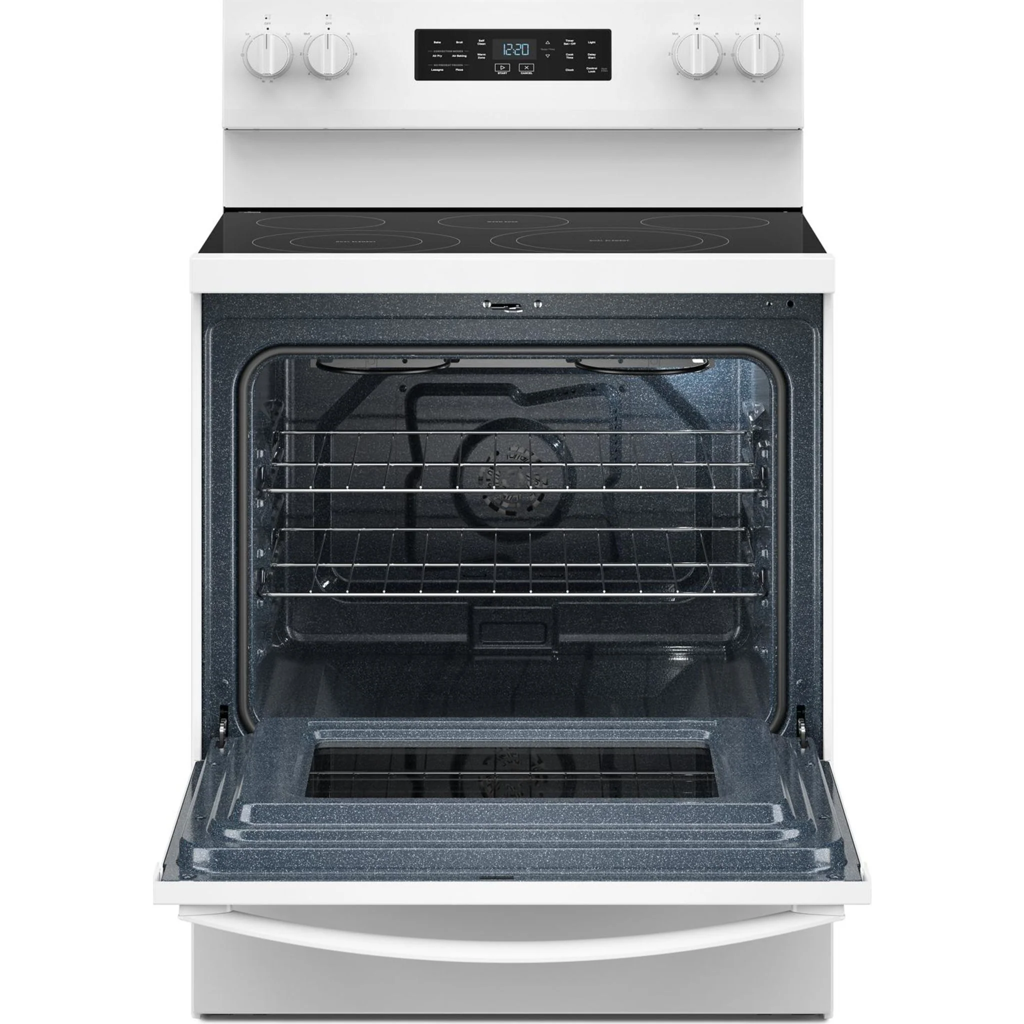 Whirlpool 30-inch Electric Range with Air Cooking Technology -White (YWFES5730SW) - Image 10