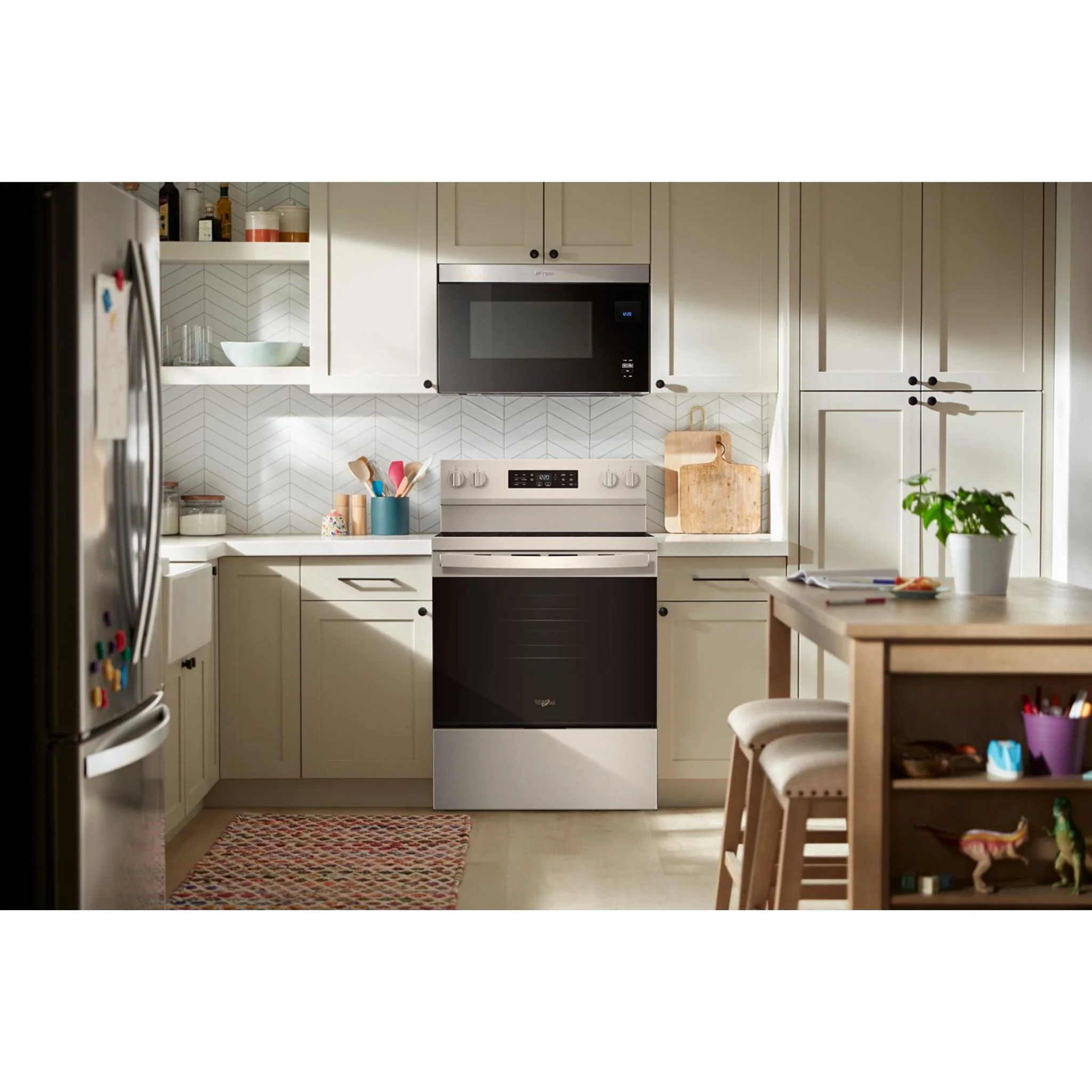 Whirlpool 30-inch Electric Range with Air Cooking Technology -White (YWFES5730SW) - Image 18