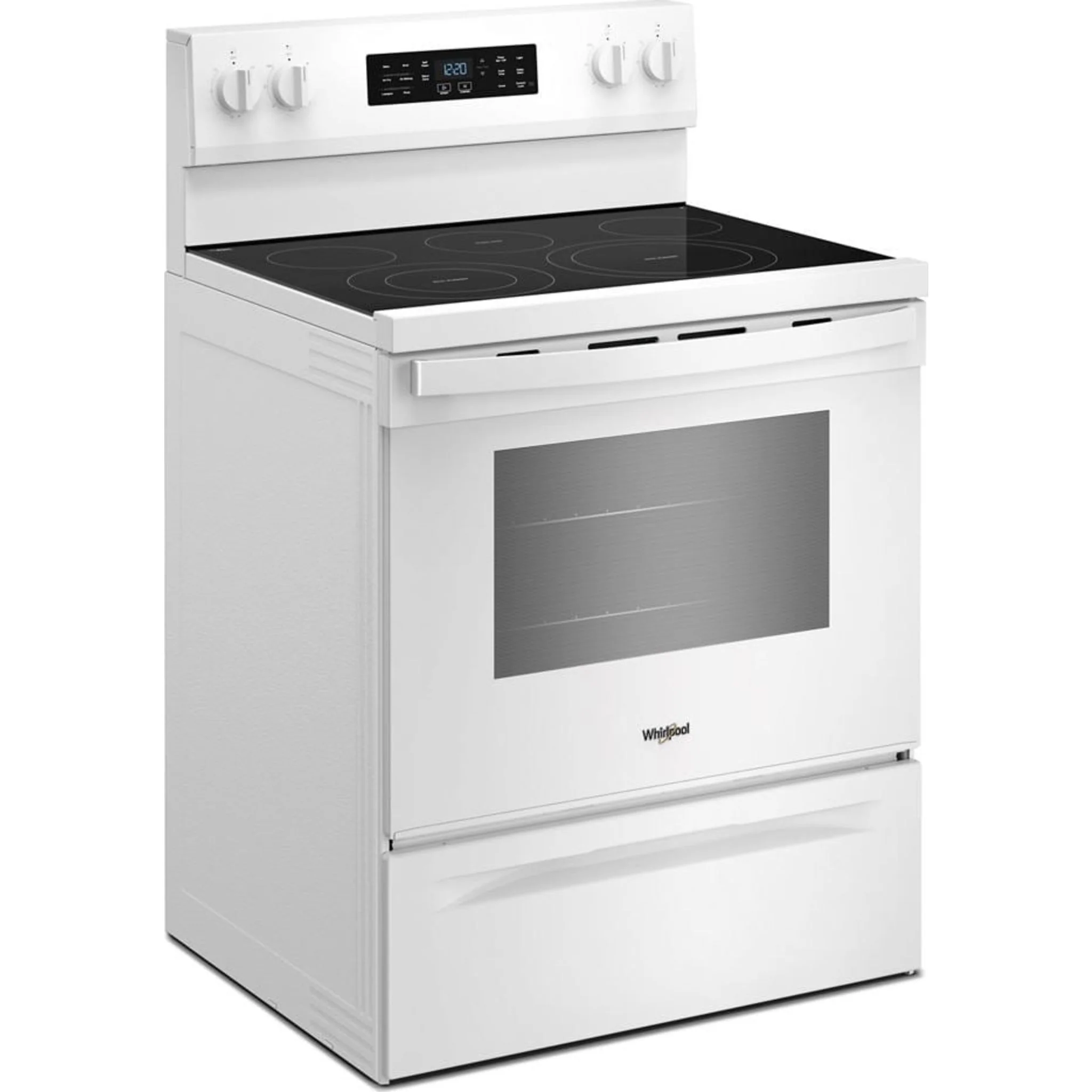 Whirlpool 30-inch Electric Range with Air Cooking Technology -White (YWFES5730SW) - Image 20