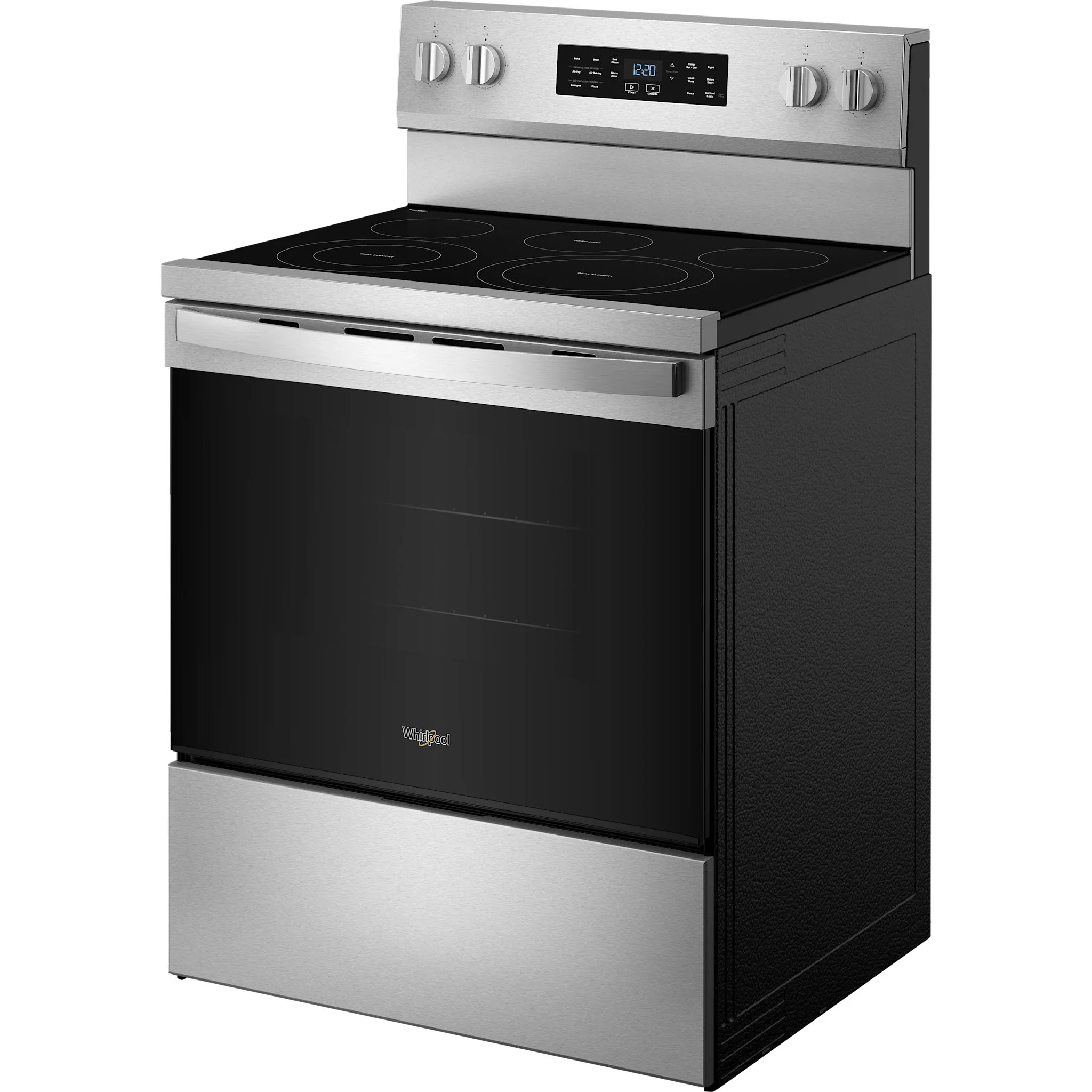 Whirlpool 30-inch Electric Range with Air Cooking Technology -Fingerprint Resistant Stainless Steel (YWFES5730SZ) - Image 2