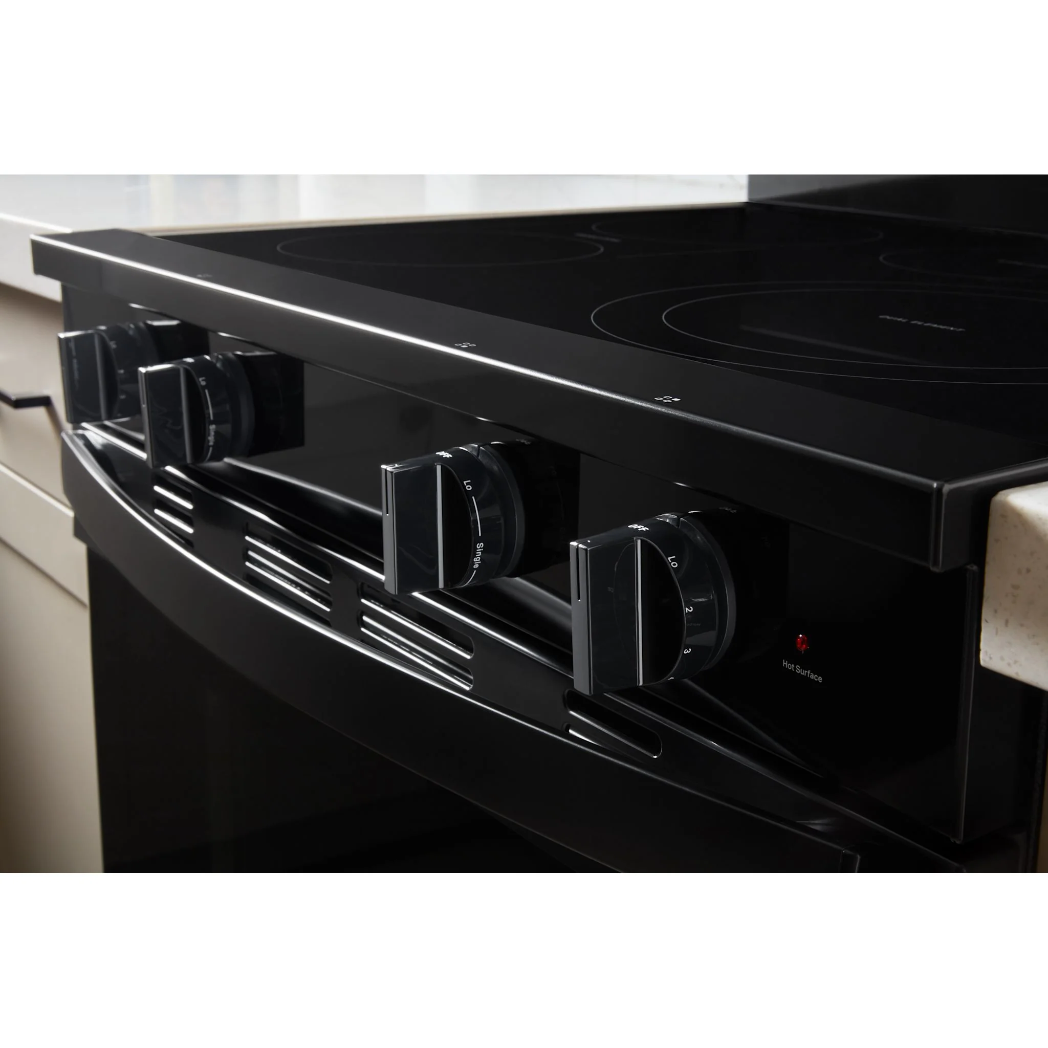 Whirlpool 30-Inch Smart Electric Range with Air Fry, High Speed Preheat, WipeClean Coating & Steam/Self Clean - Black (YWFES7530RB) - Image 8