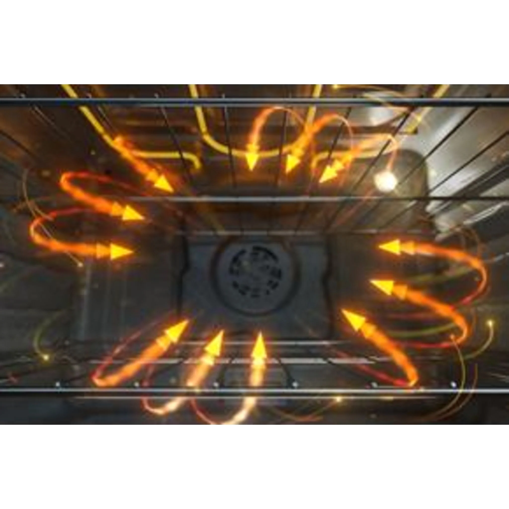 Whirlpool 30-inch Electric Range with Air Cooking Technology -White (YWSES5030SW) - Image 3