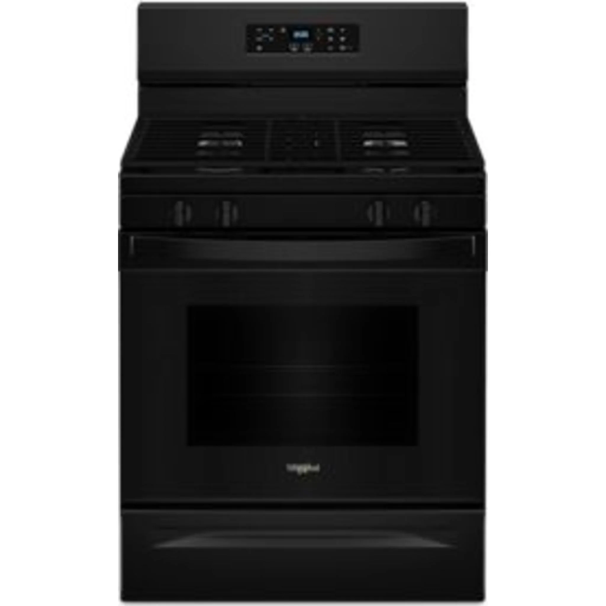 Whirlpool 30-inch Self Clean Gas Range with No Preheat Mode -Black (WFGS3530RB) - Image 5