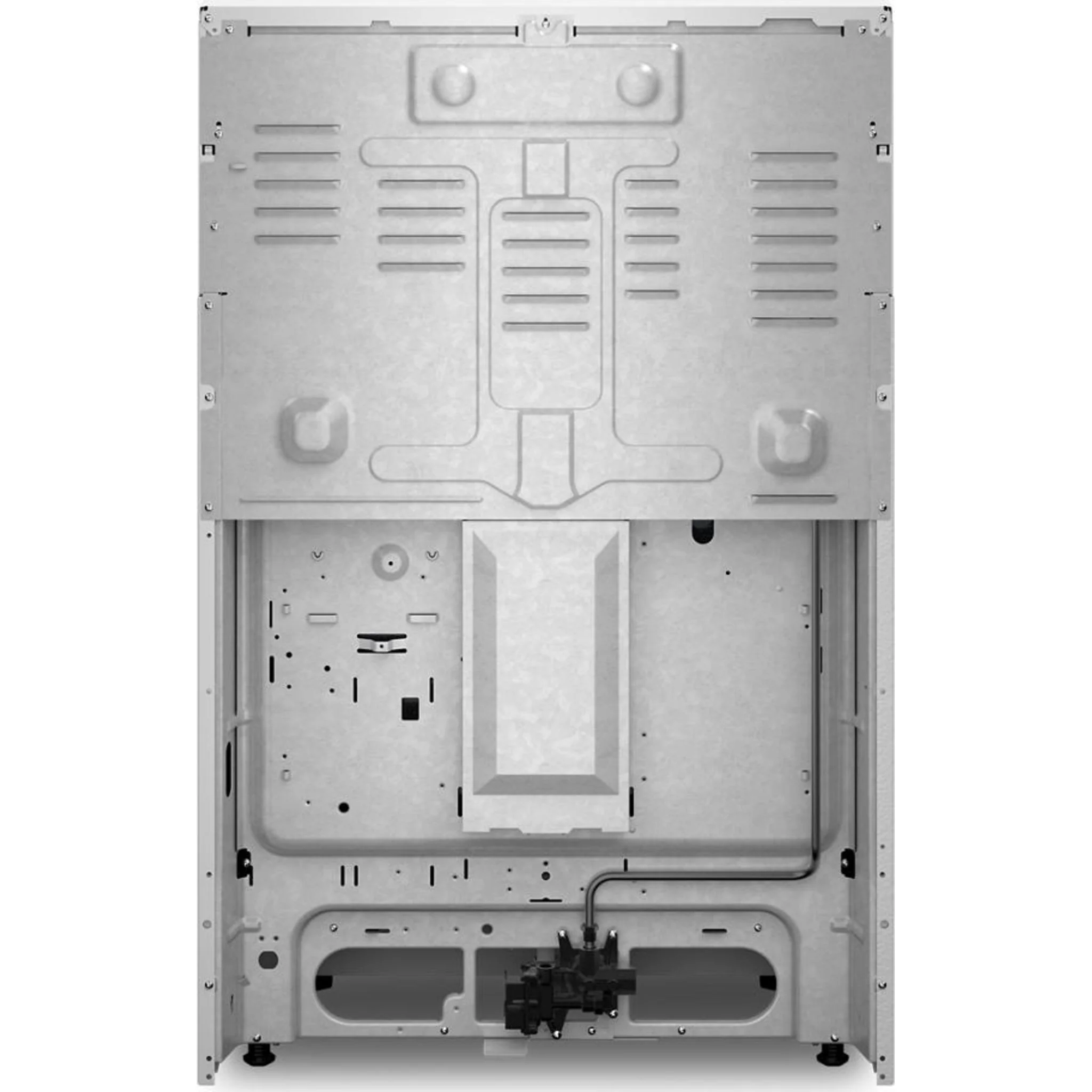 Whirlpool 30-inch Gas Range with Air Cooking Technology and Steam Clean -White (WFGS4530SW) - Image 14
