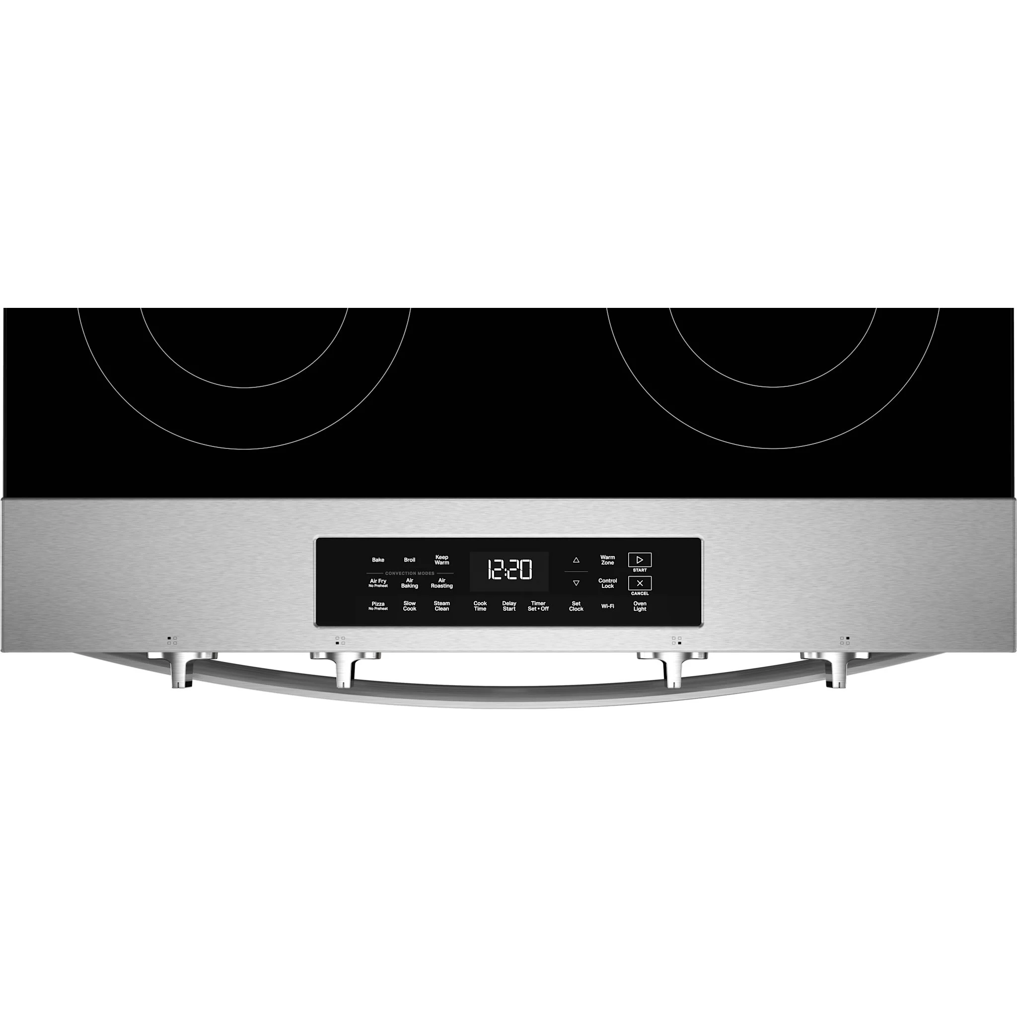 Whirlpool 30-inch Electric Smart Range with Air Cooking Technology and Steam Clean - Stainless Steel (YWSES4530TZ) - Image 4