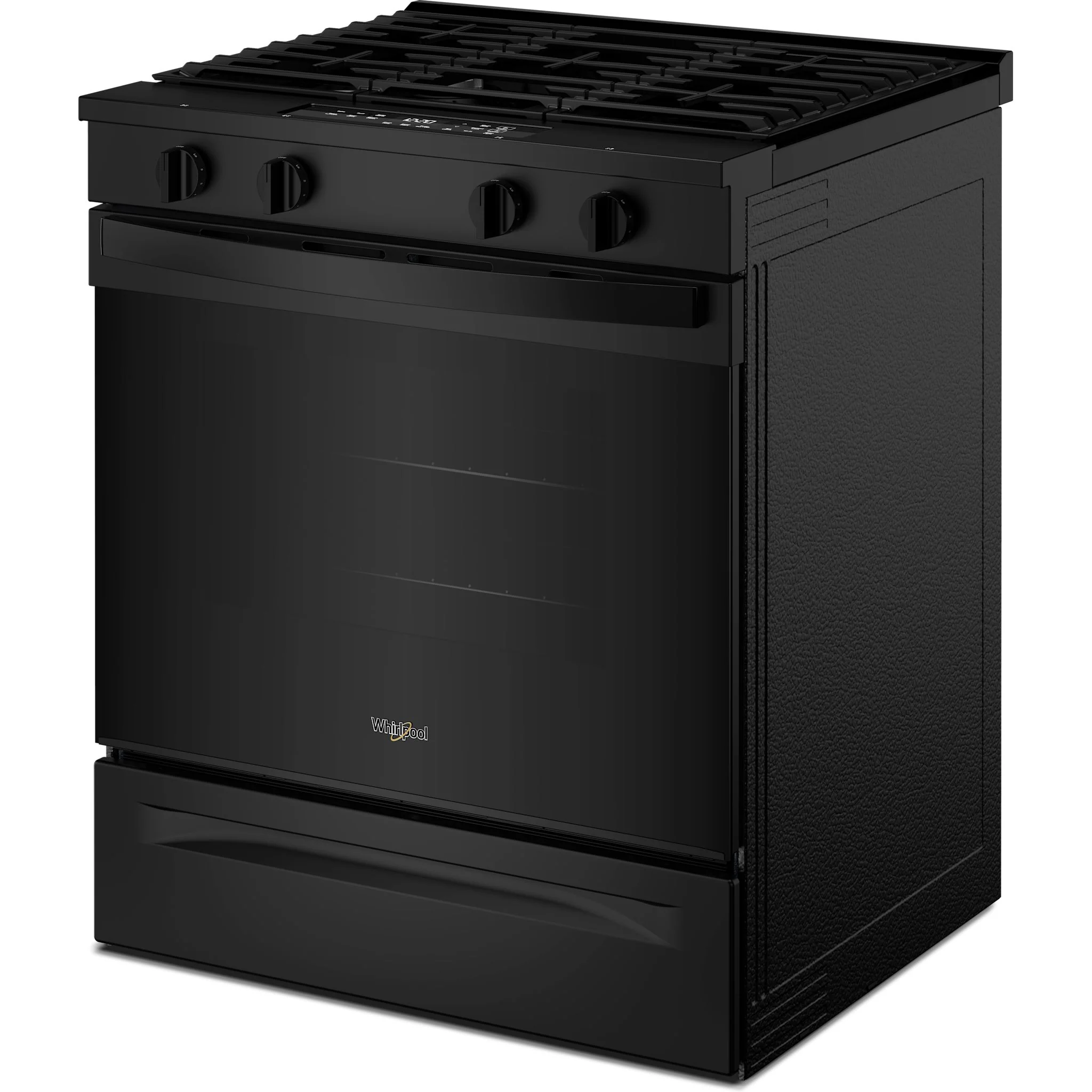 Whirlpool 30-inch Gas Smart Range with No Preheat Mode and Steam Clean - Black (WSGS3330TB) - Image 3