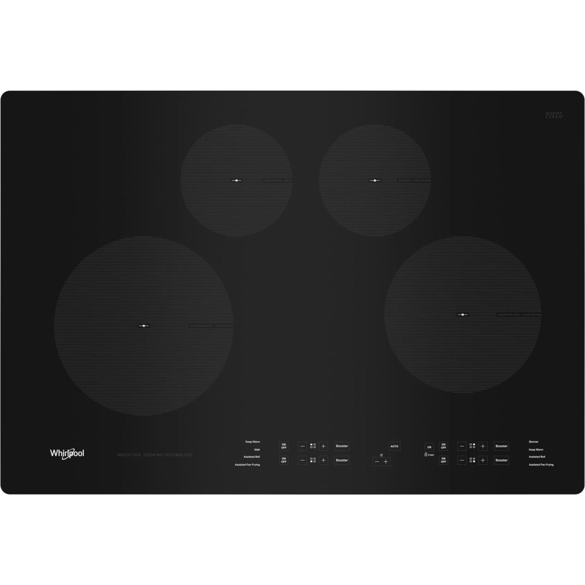 Whirlpool 30-Inch Induction Cooktop -Black (WCI55US0JB) - Image 10