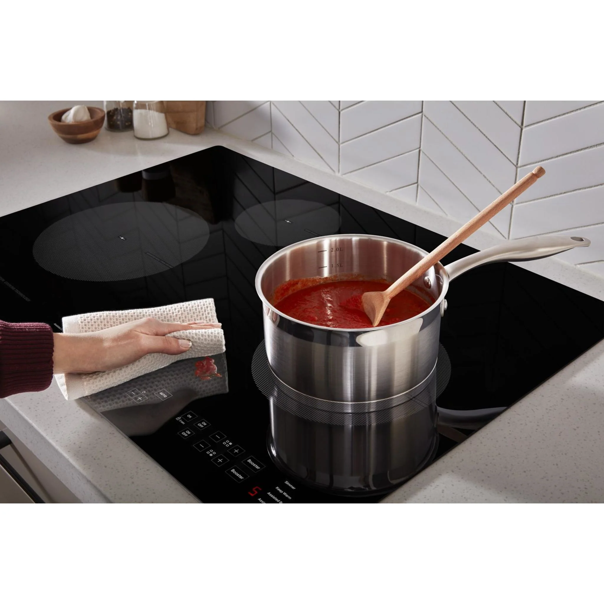 Whirlpool 30-Inch Induction Cooktop -Black (WCI55US0JB) - Image 14