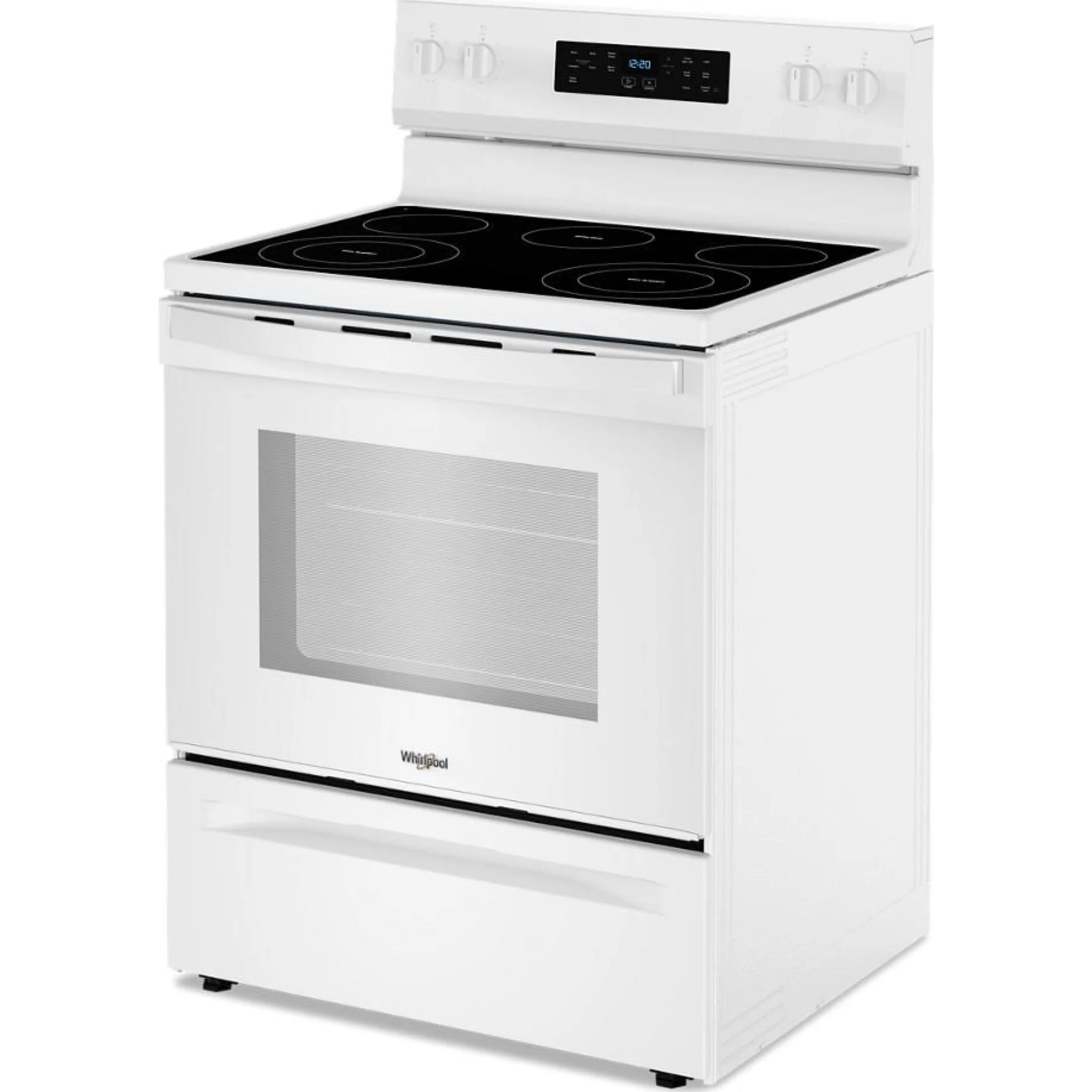 Whirlpool 30-inch Electric Range with Steam Clean -White (YWFES3330RW) - Image 15