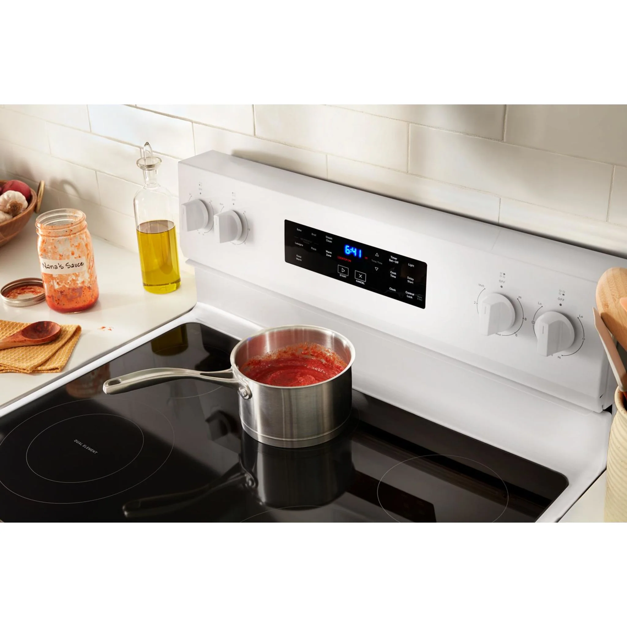Whirlpool 30-inch Electric Range with Steam Clean -White (YWFES3330RW) - Image 24