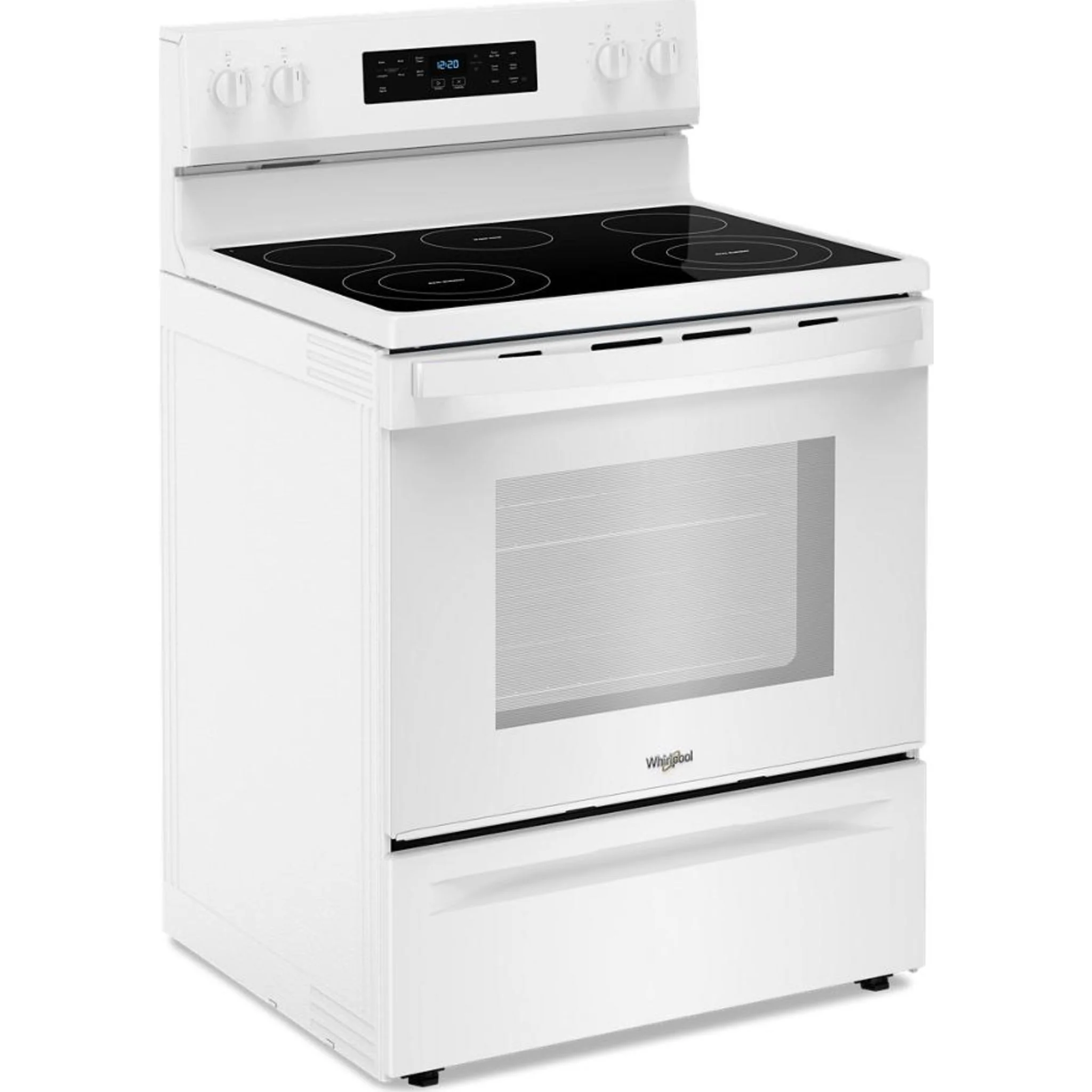 Whirlpool 30-inch Electric Range with Steam Clean -White (YWFES3330RW) - Image 6