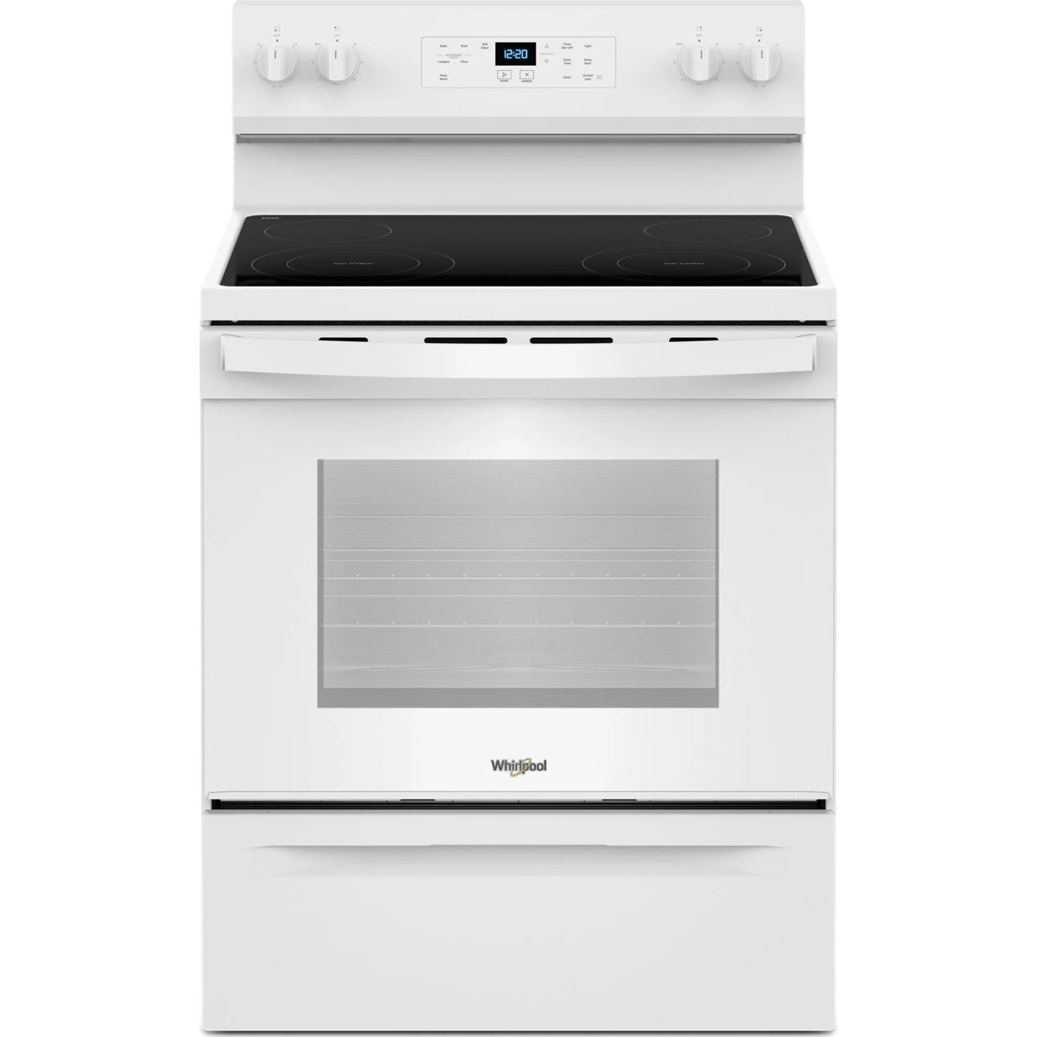 Whirlpool 30-inch Electric Range with 4 Elements -White (YWFES3530RW)