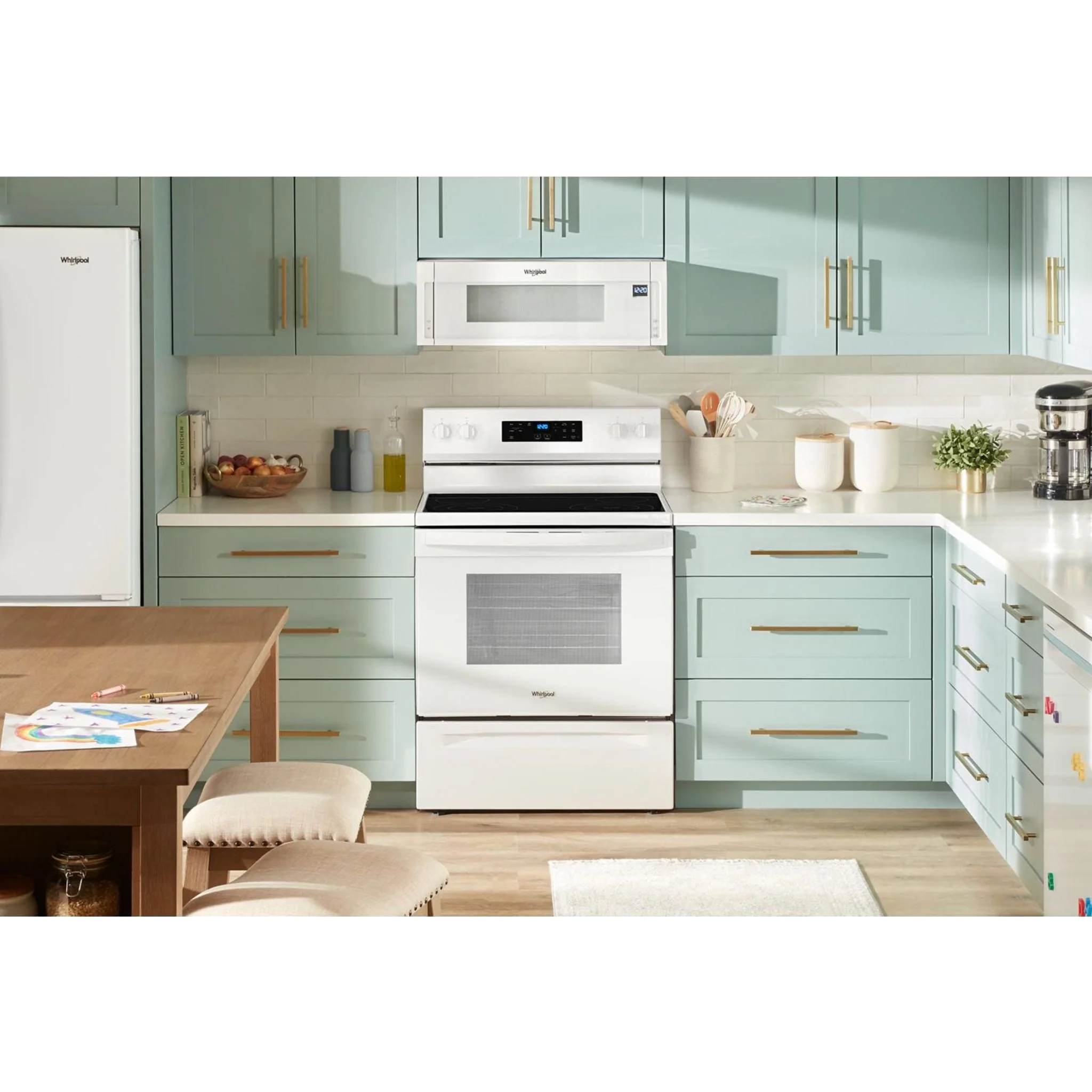 Whirlpool 30-inch Electric Range with 4 Elements -White (YWFES3530RW) - Image 7