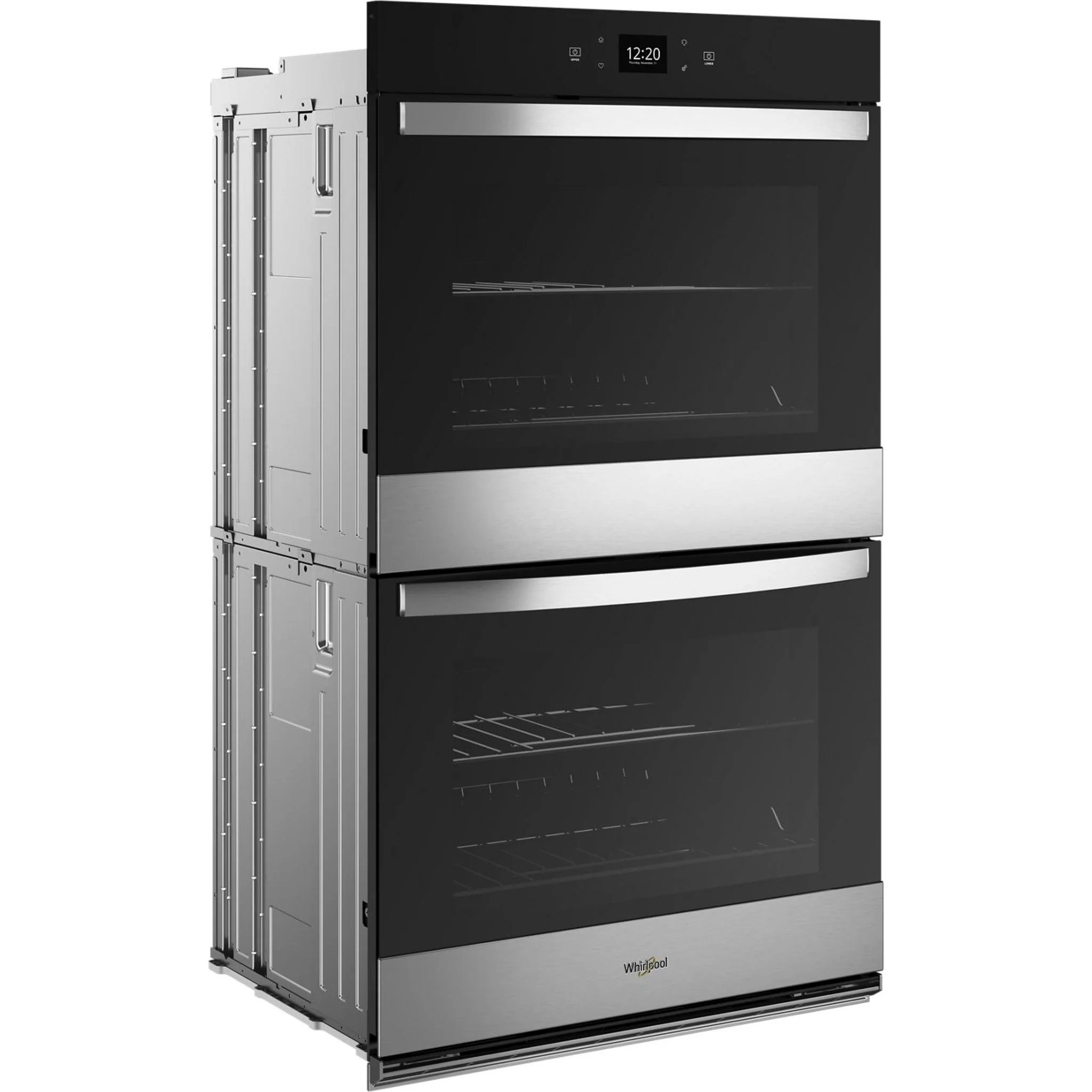 Whirlpool 10.0 Total Cu. Ft. Double Wall Oven with Air Fry When Connected -Fingerprint Resistant Stainless Steel (WOED5030LZ) - Image 2