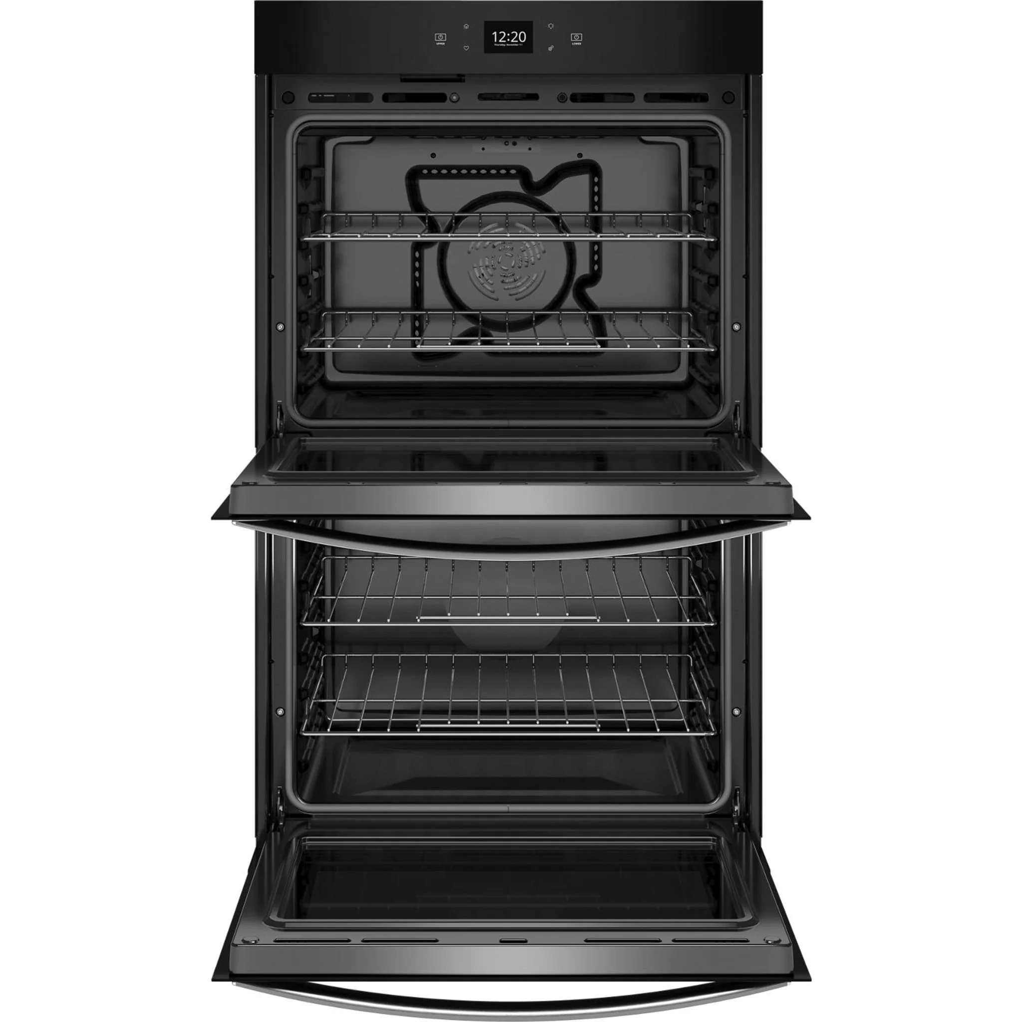 Whirlpool 10.0 Total Cu. Ft. Double Wall Oven with Air Fry When Connected -Fingerprint Resistant Stainless Steel (WOED5030LZ) - Image 4