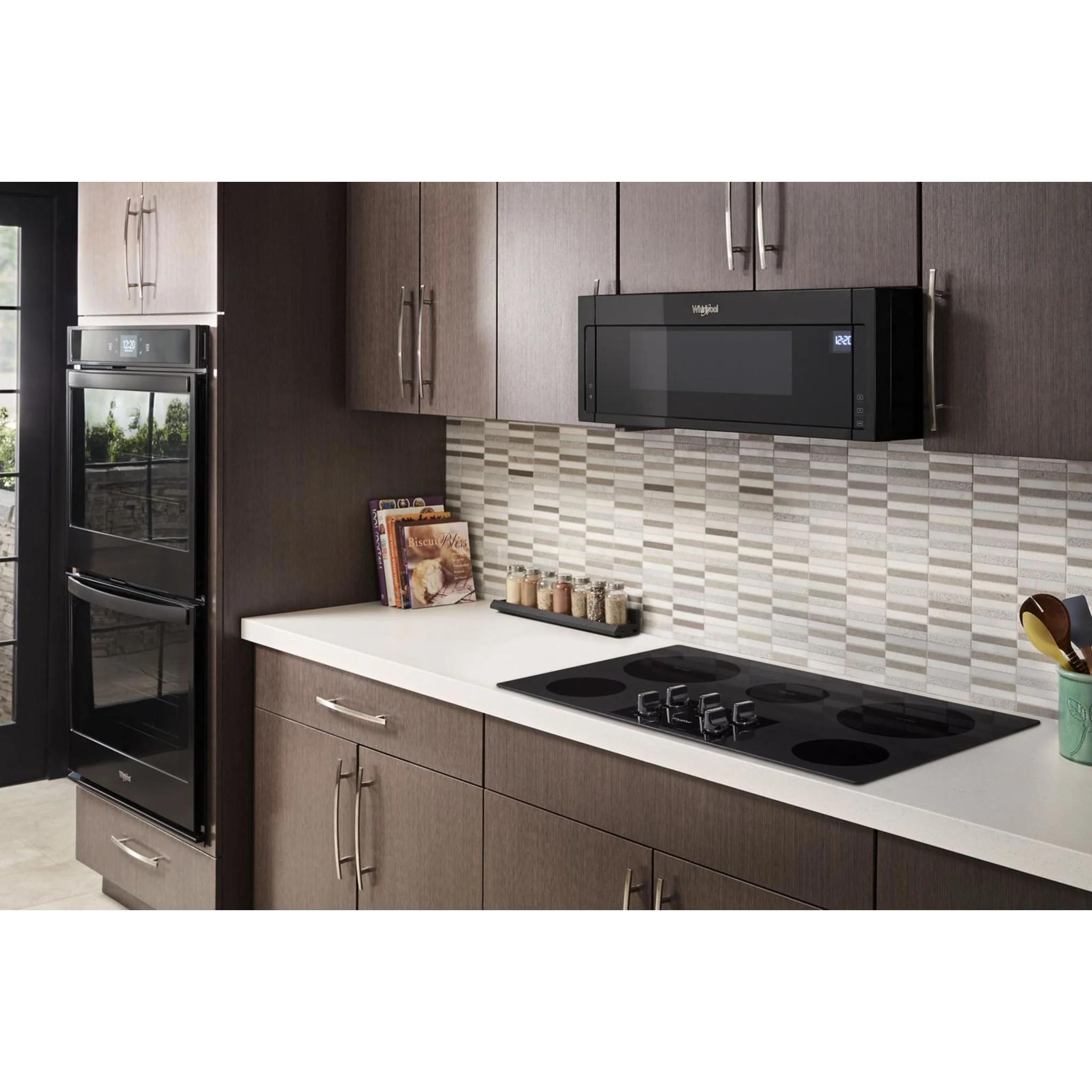 Whirlpool 36-inch Electric Ceramic Glass Cooktop with Two Dual Radiant Elements -Black (WCE77US6HB) - Image 8