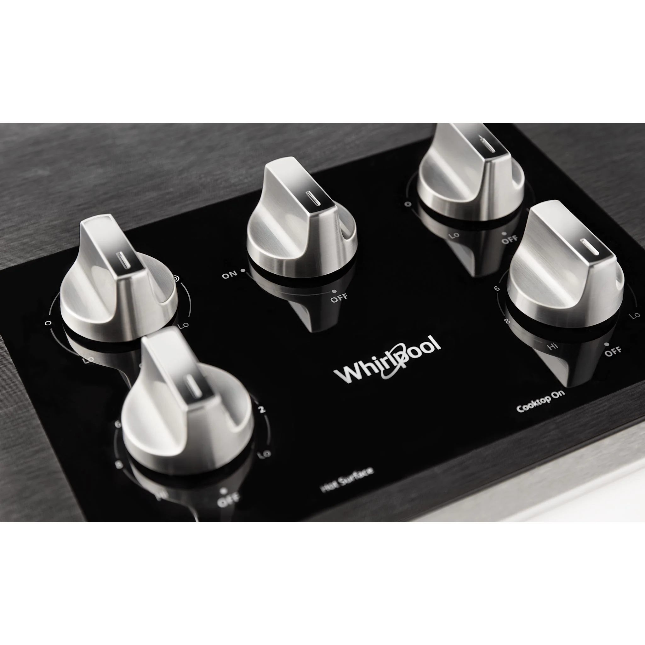 Whirlpool 36-inch Electric Ceramic Glass Cooktop with Two Dual Radiant Elements -Stainless Steel (WCE77US6HS) - Image 3