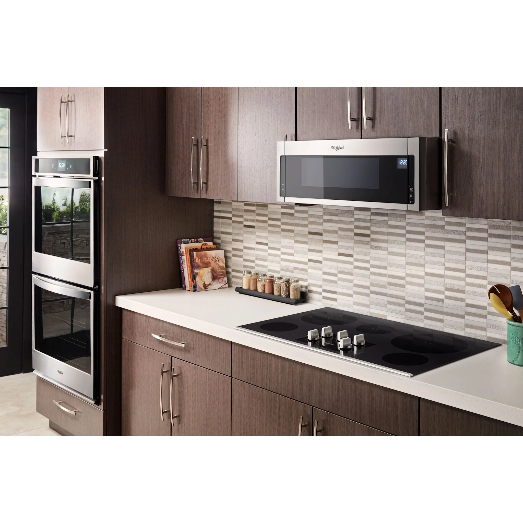 Whirlpool 36-inch Electric Ceramic Glass Cooktop with Two Dual Radiant Elements -Stainless Steel (WCE77US6HS) - Image 6