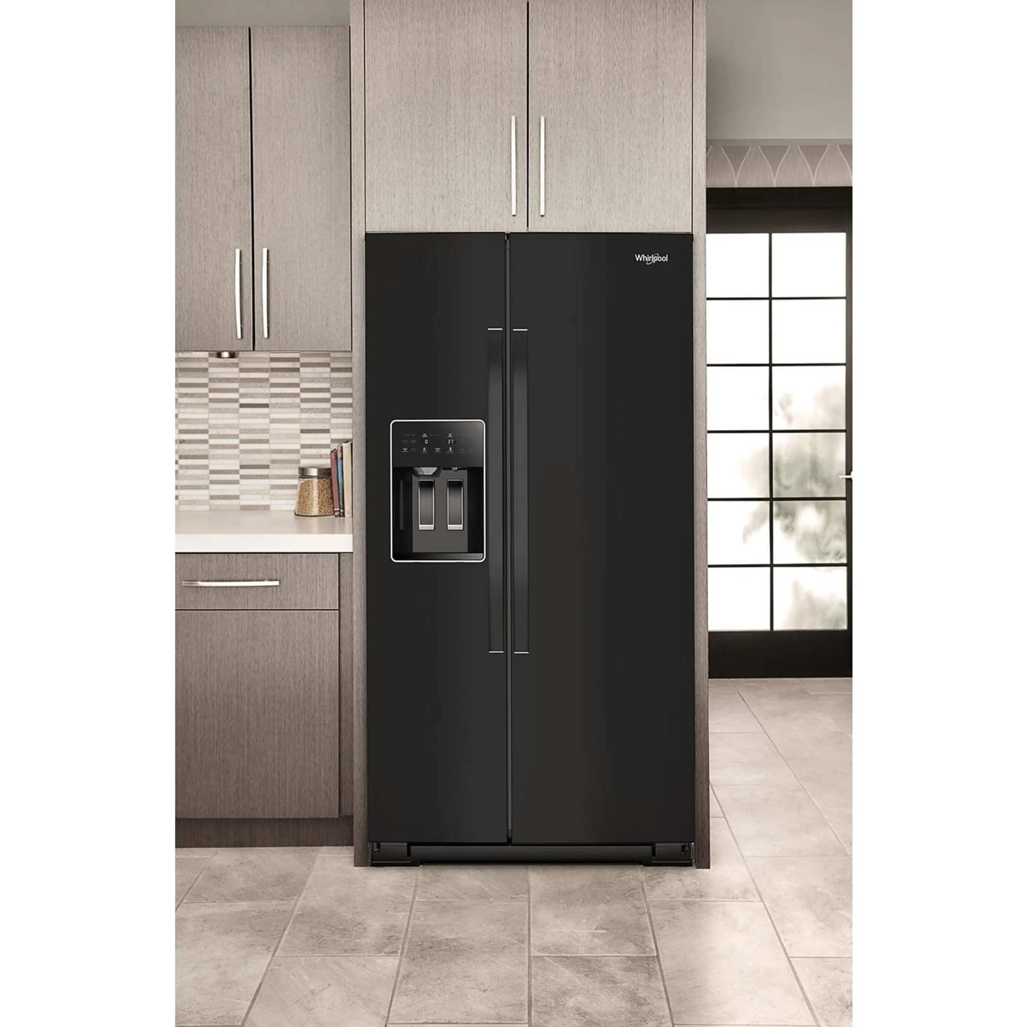 Whirlpool 36-inch Counter Depth Side-by-Side Refrigerator with TruCoolSystem -Black (WRSC5536RB) - Image 19