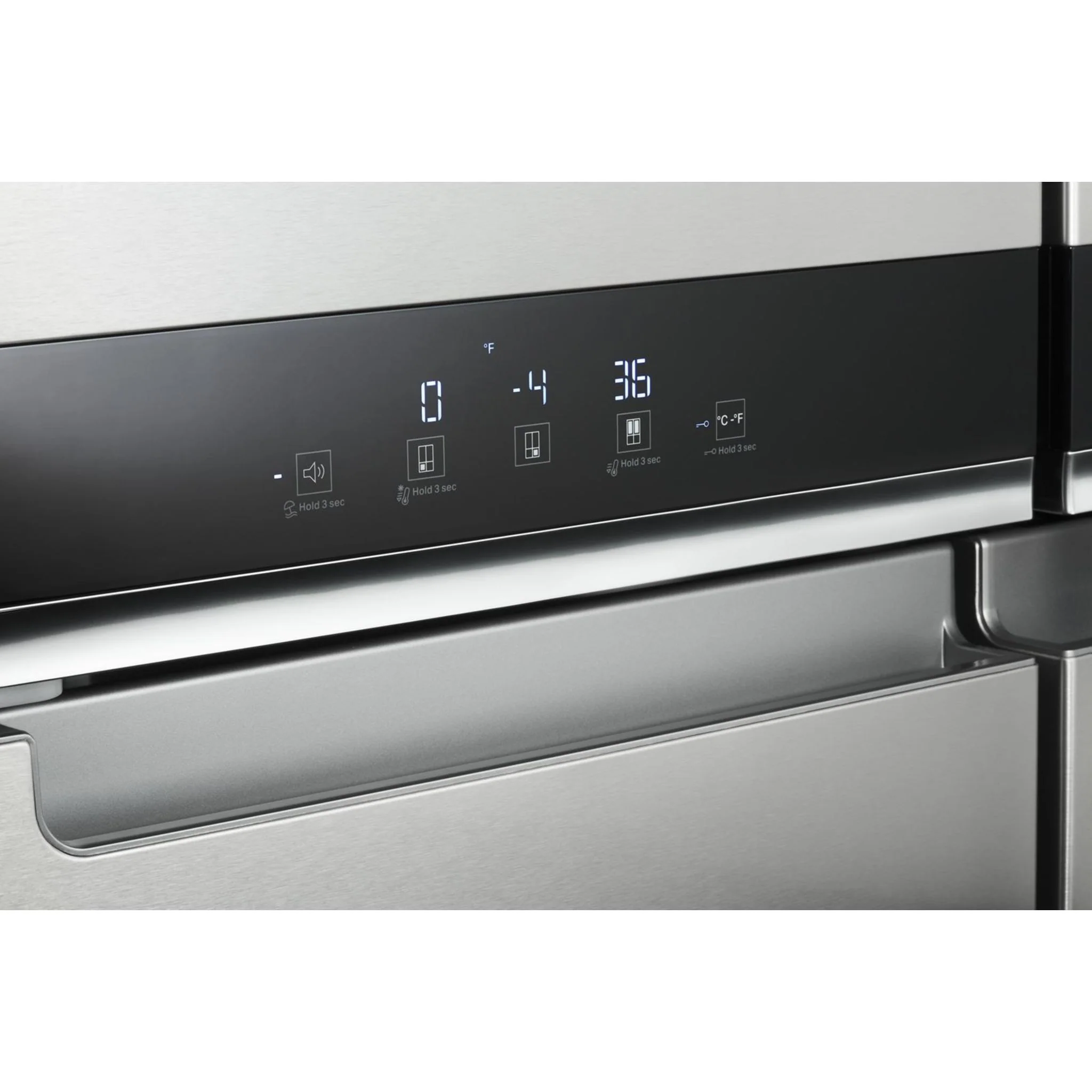 Whirlpool 36-inch Wide Counter Depth 4 Door Refrigerator - 19.4 cu. ft. -Fingerprint-Resistant Stainless Finish (WRQA59CNKZ) - Image 31