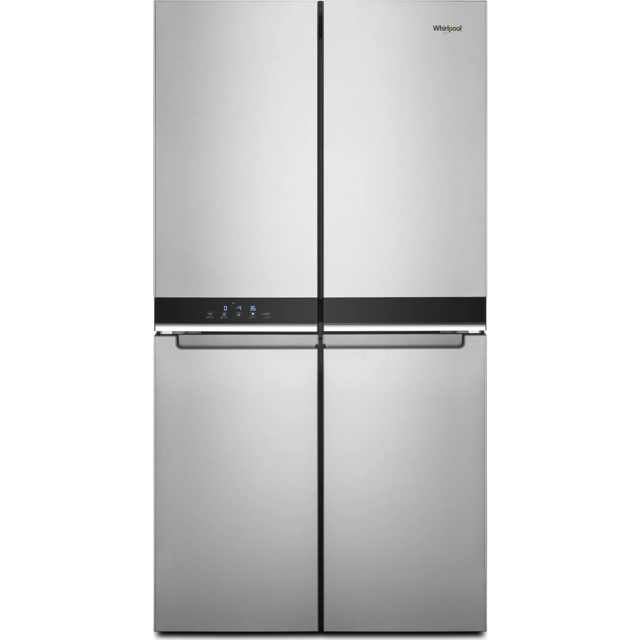 Whirlpool 36-inch Wide Counter Depth 4 Door Refrigerator - 19.4 cu. ft. -Fingerprint-Resistant Stainless Finish (WRQA59CNKZ) - Image 5