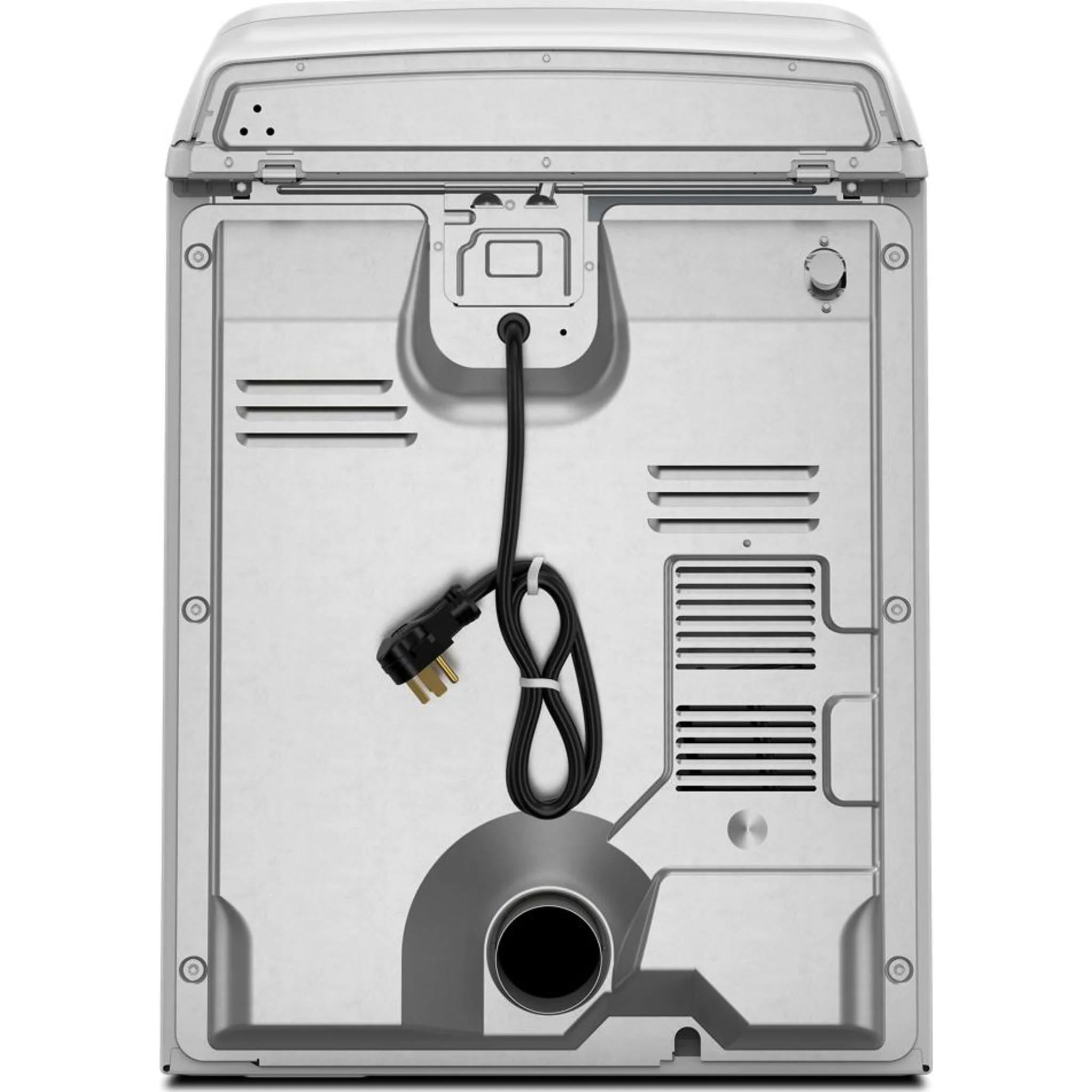 Whirlpool 7.0 Cu. Ft. Top Load Gas Dryer with Moisture Sensor -Volcano Black (WGD6150PB) - Image 11