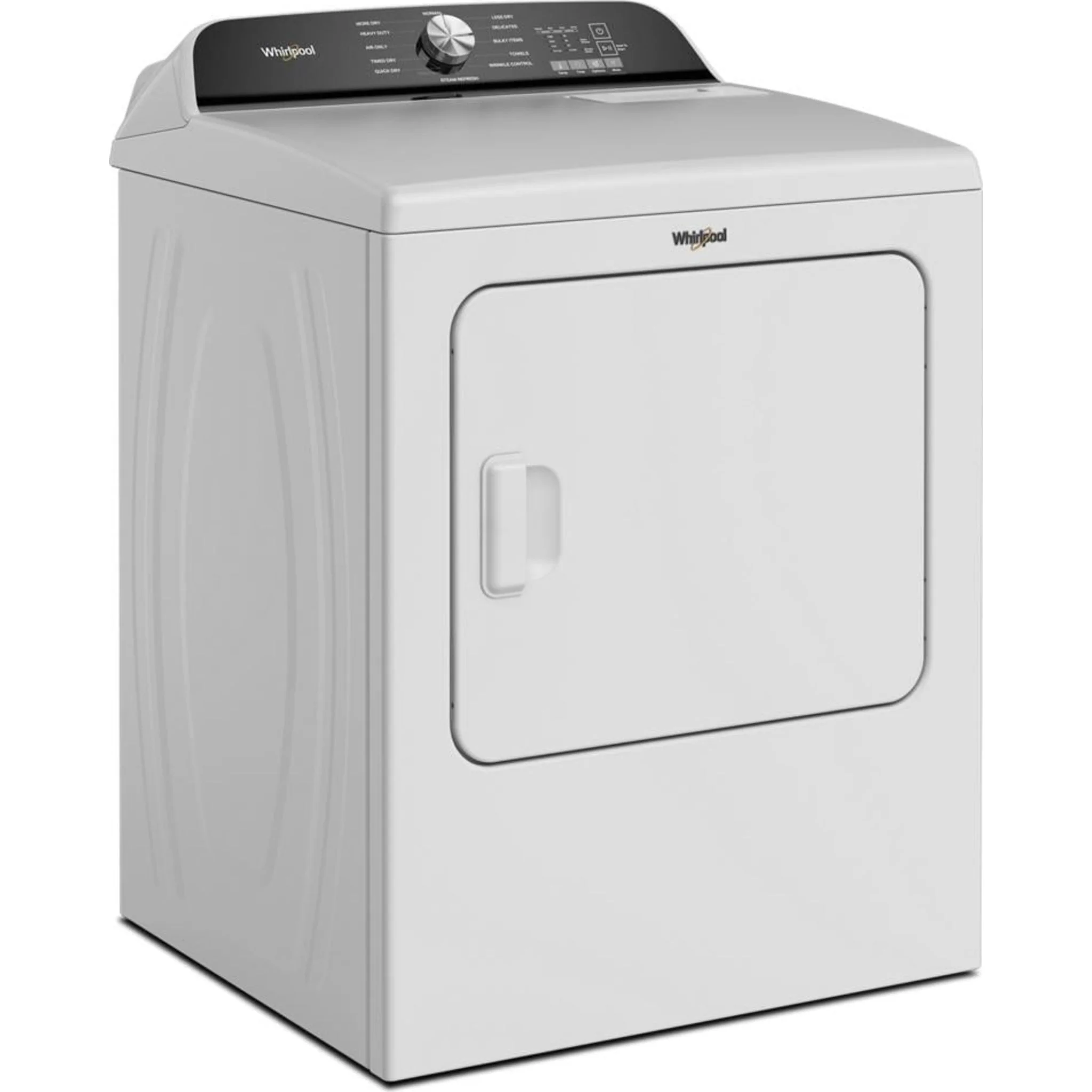 Whirlpool 7.0 Cu. Ft. Top Load Gas Dryer with Moisture Sensor -Volcano Black (WGD6150PB) - Image 15