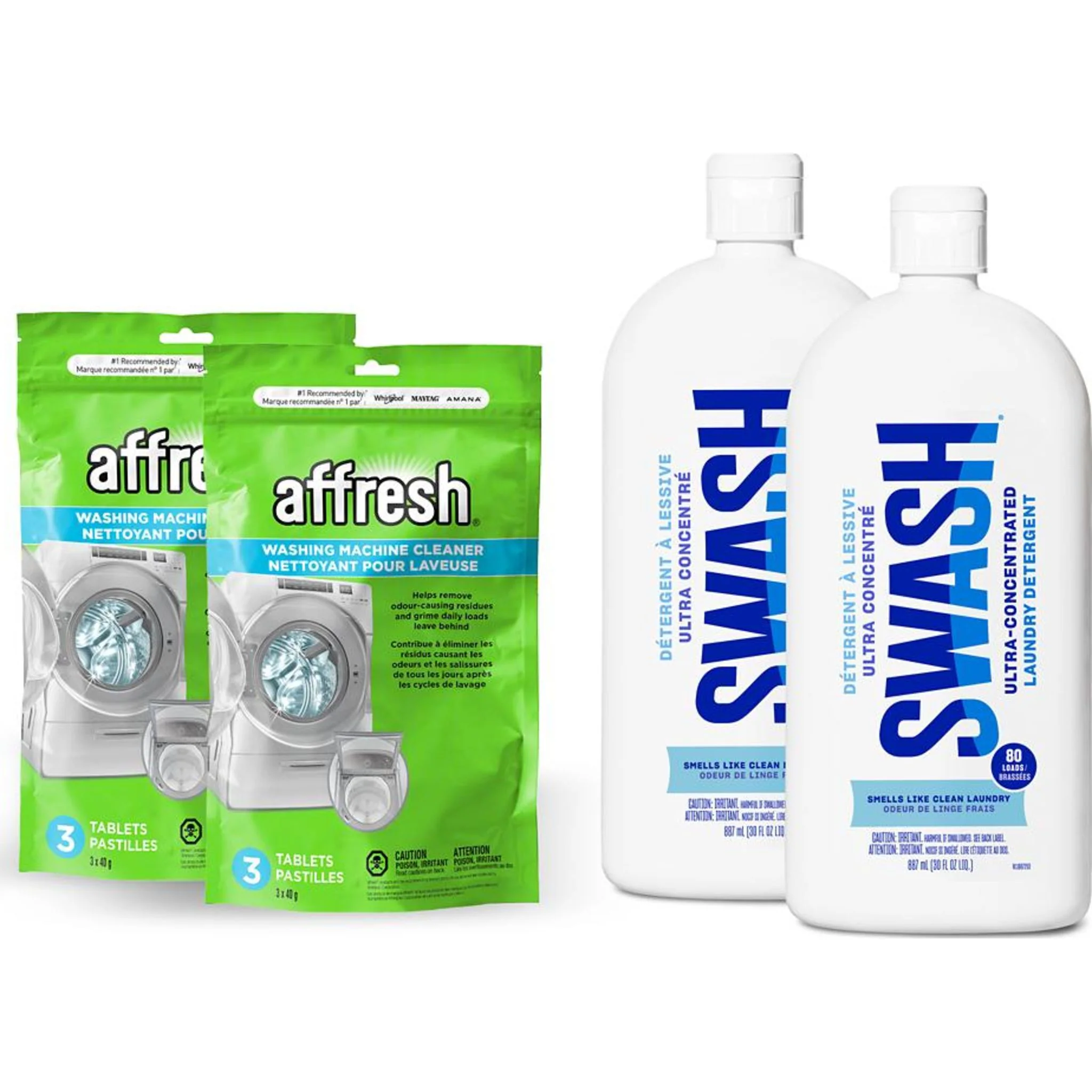 Whirlpool Affresh Washing Machine Cleaner - 3 count -White (W10135699B) - Image 2