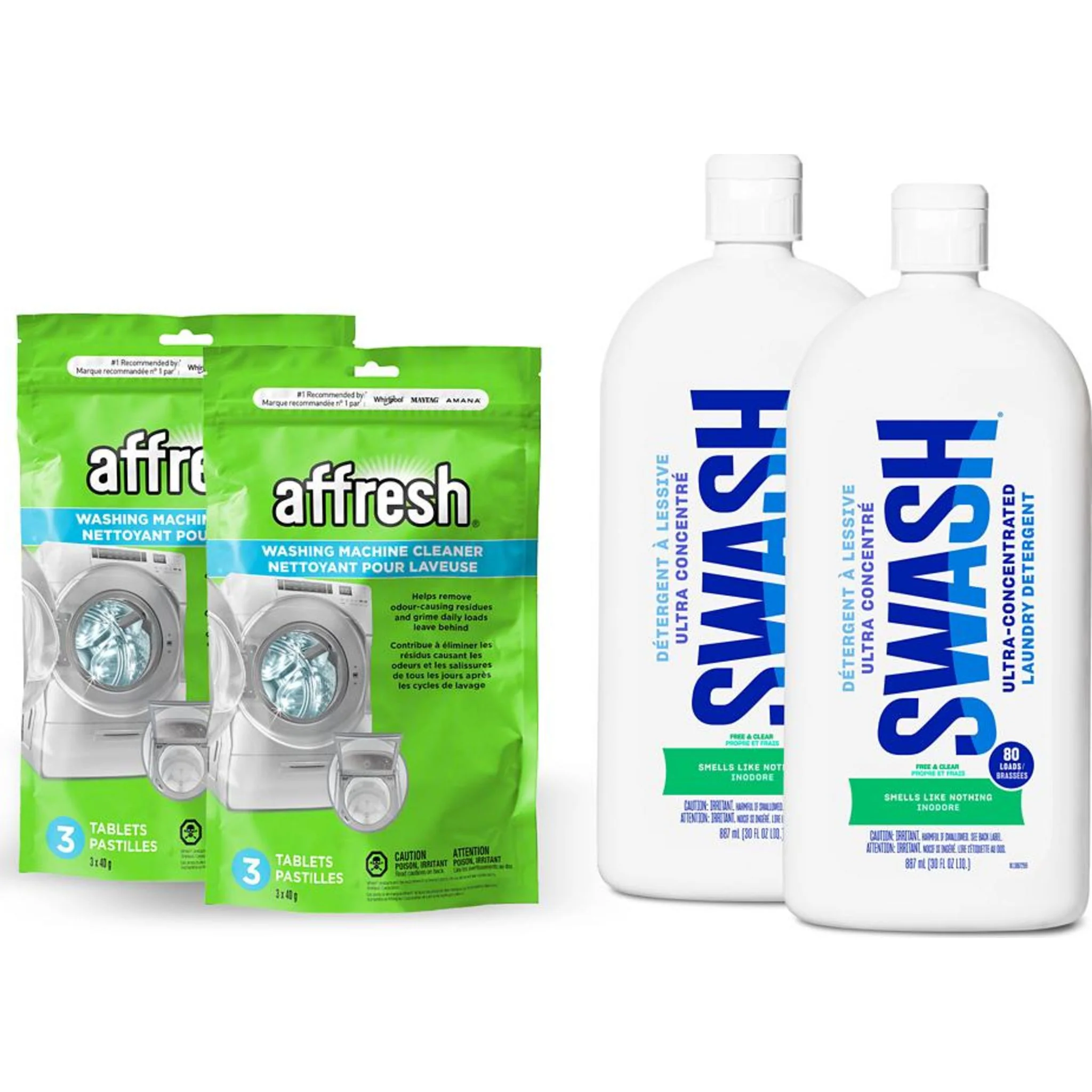 Whirlpool Affresh Washing Machine Cleaner - 3 count -White (W10135699B) - Image 3