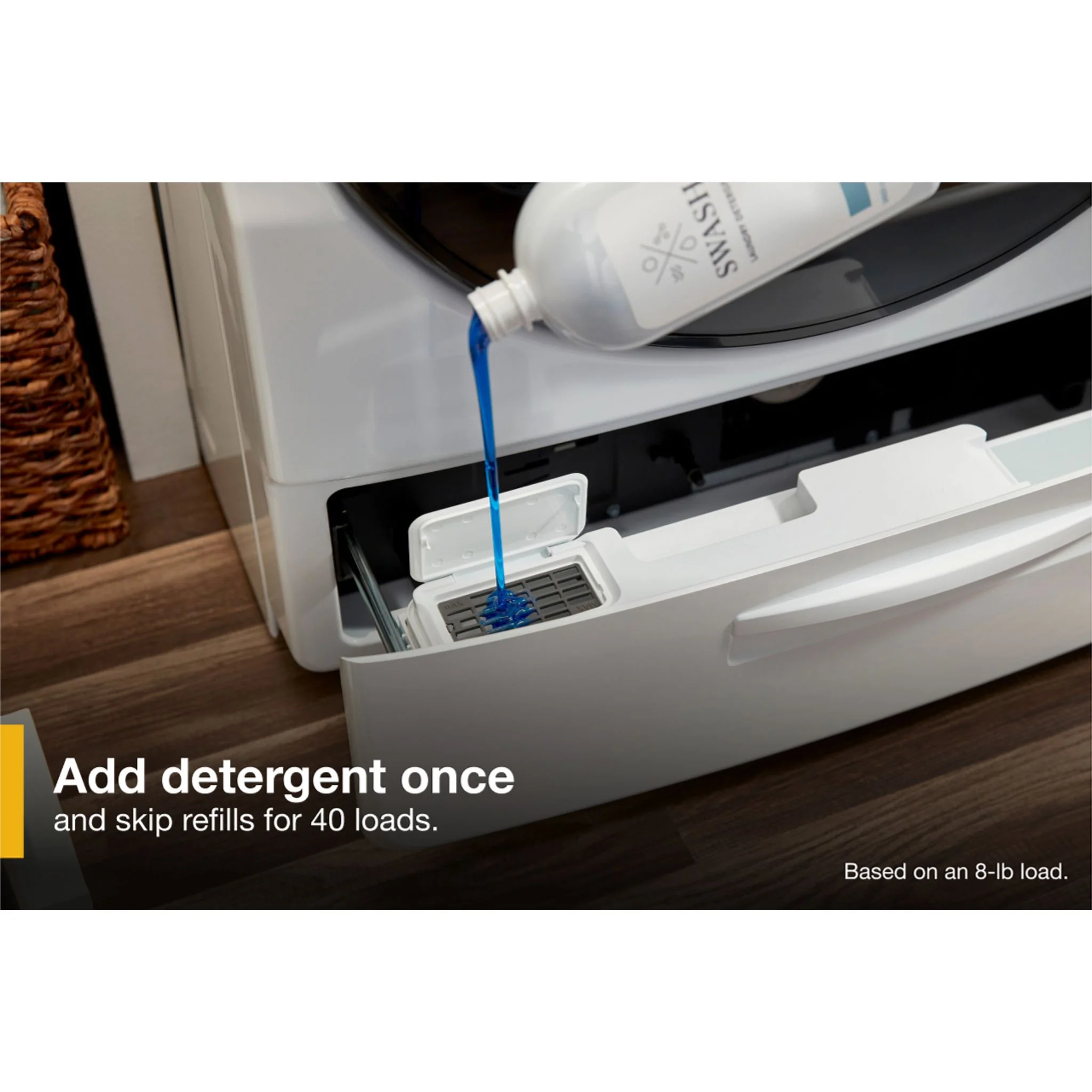 Whirlpool 5.2 Cu. Ft. Ventless All In One Washer Dryer -White (WFC682CLW) - Image 9