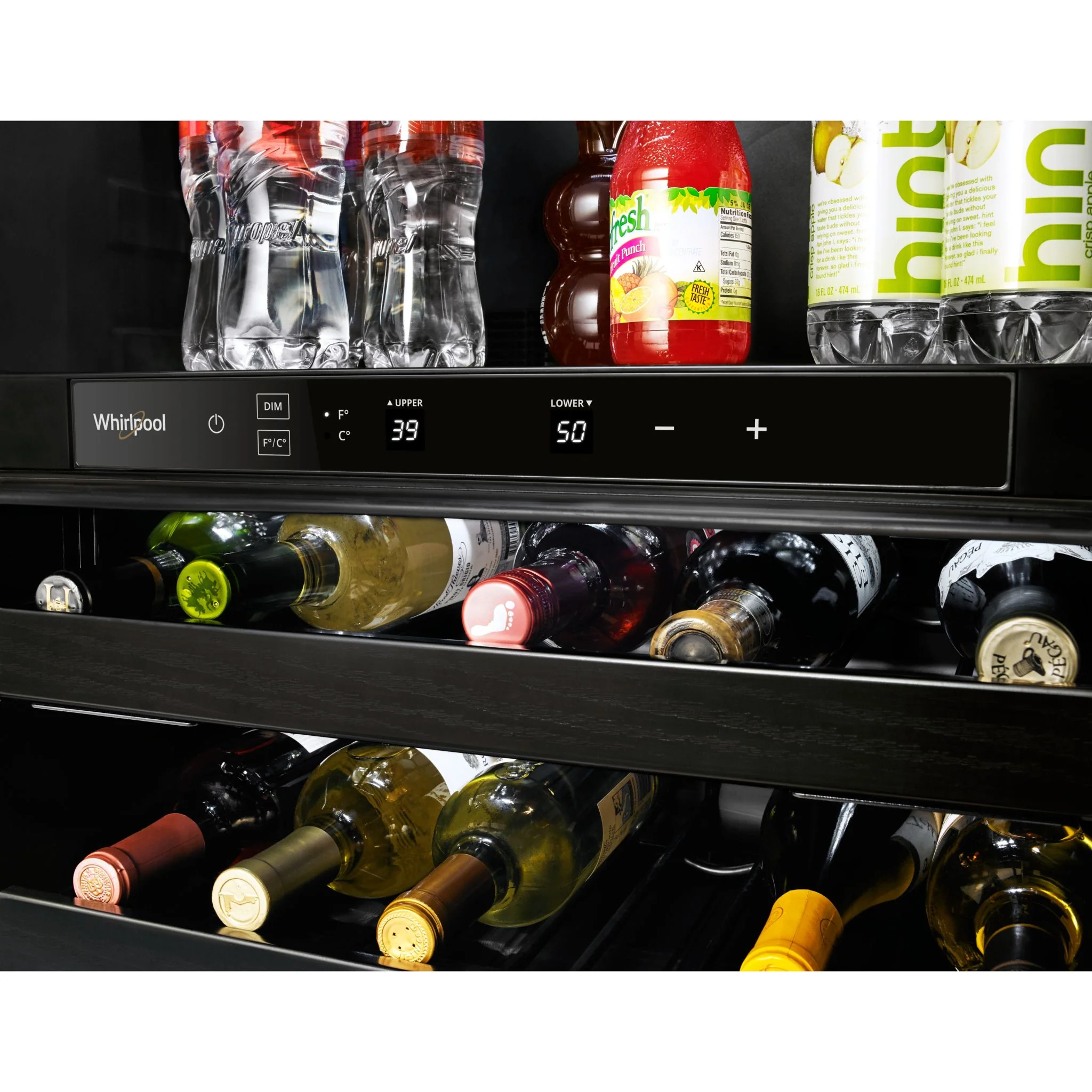 Whirlpool 24-inch Wide Undercounter Beverage Center with Towel Bar Handle- 5.2 cu. ft. -Stainless Steel (WUB35X24HZ) - Image 7