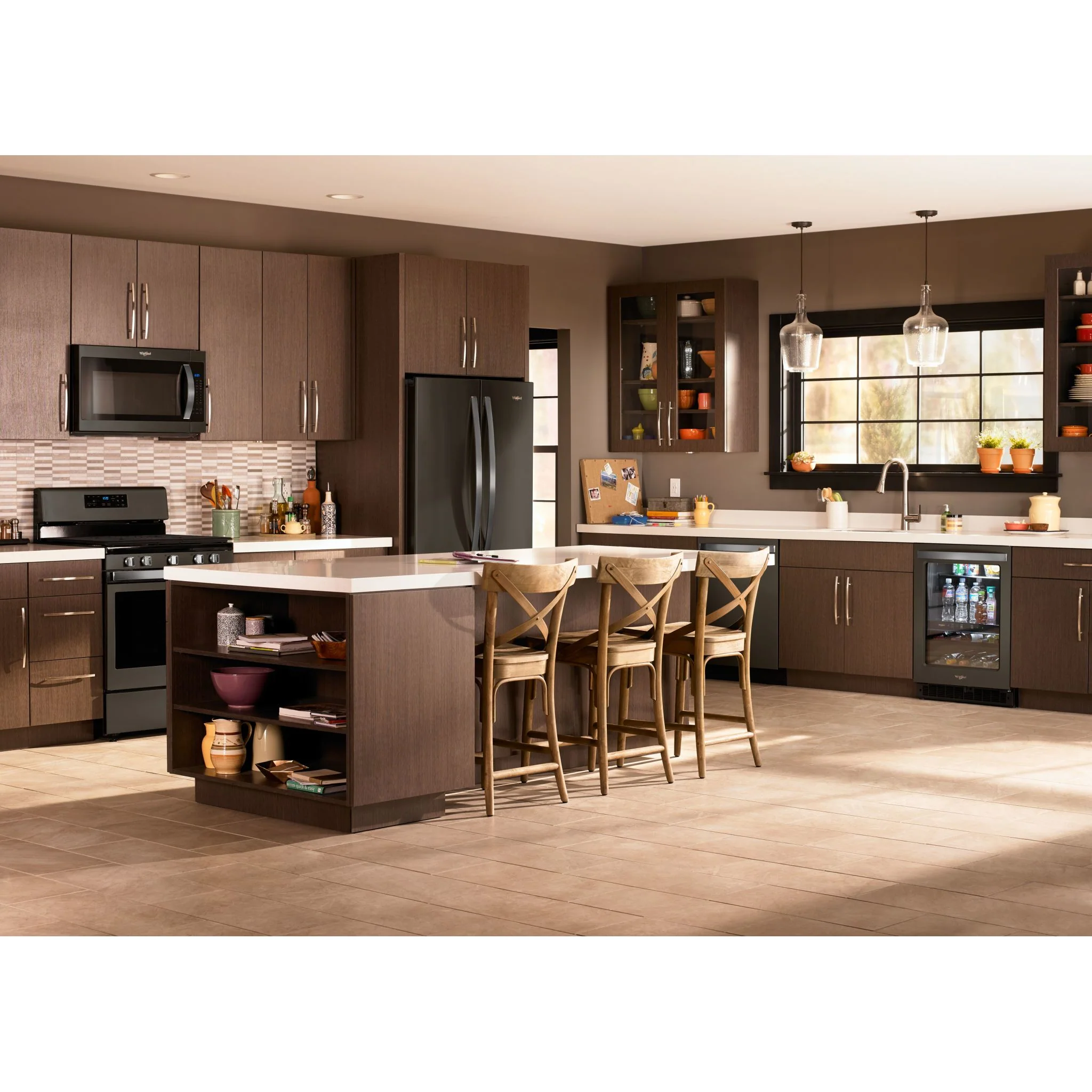 Whirlpool 24-inch Wide Undercounter Beverage Center - 5.2 cu. ft. -Black Stainless (WUB50X24HV) - Image 11