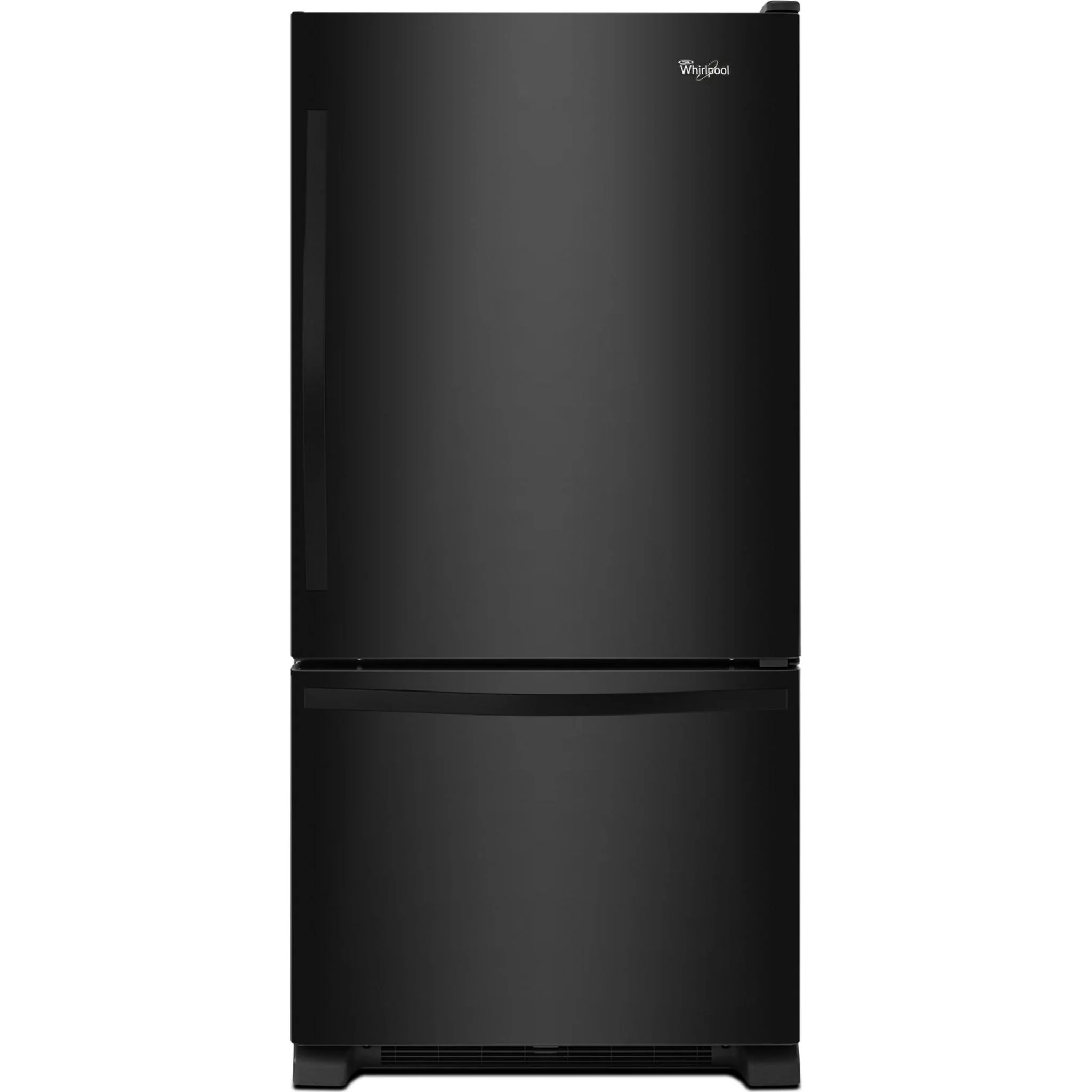 Whirlpool 22 cu. ft. Bottom-Freezer Refrigerator with Freezer Drawer -Black-on-Black (WRB322DMBB) - Image 54